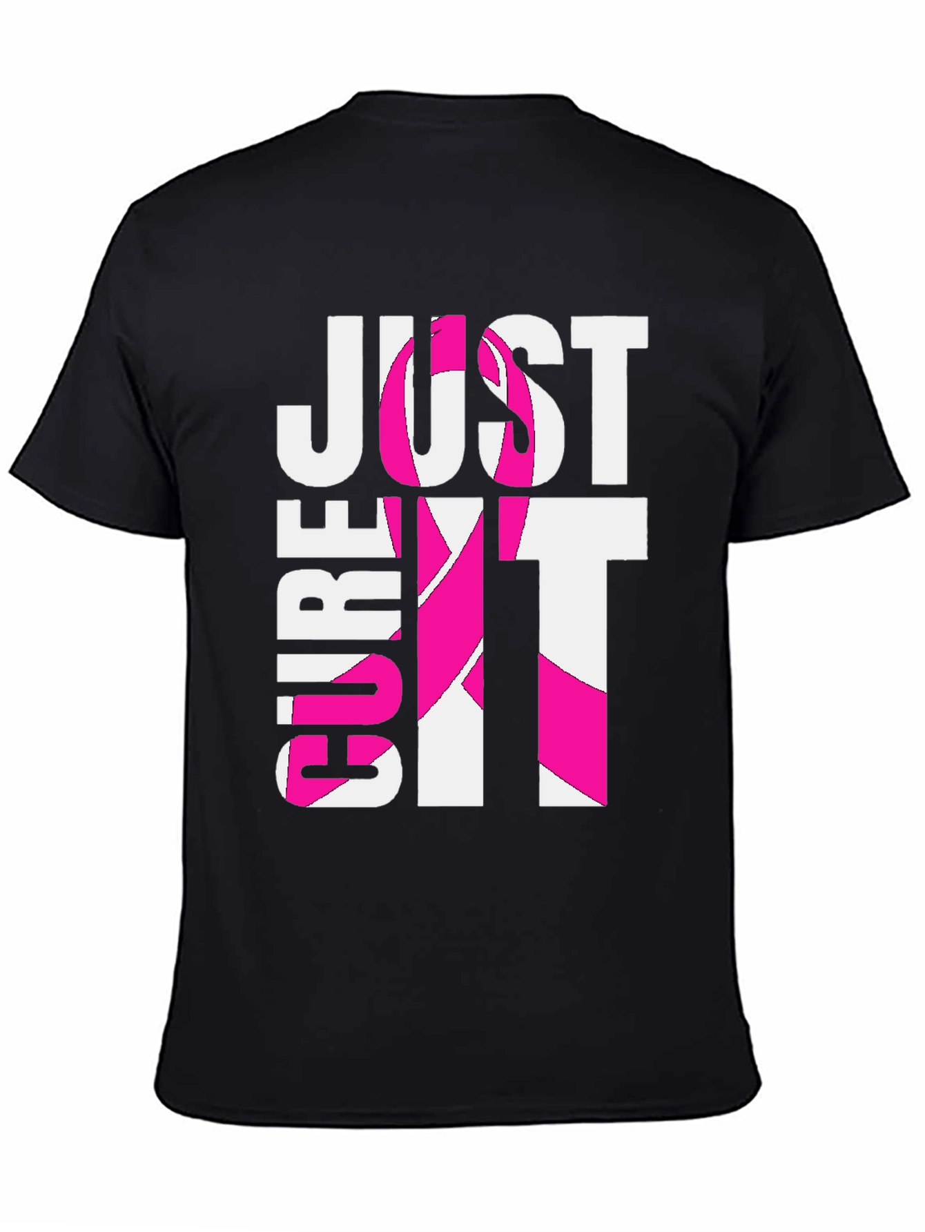 Just Cure It T-Shirt - Breast Cancer Awareness Tee