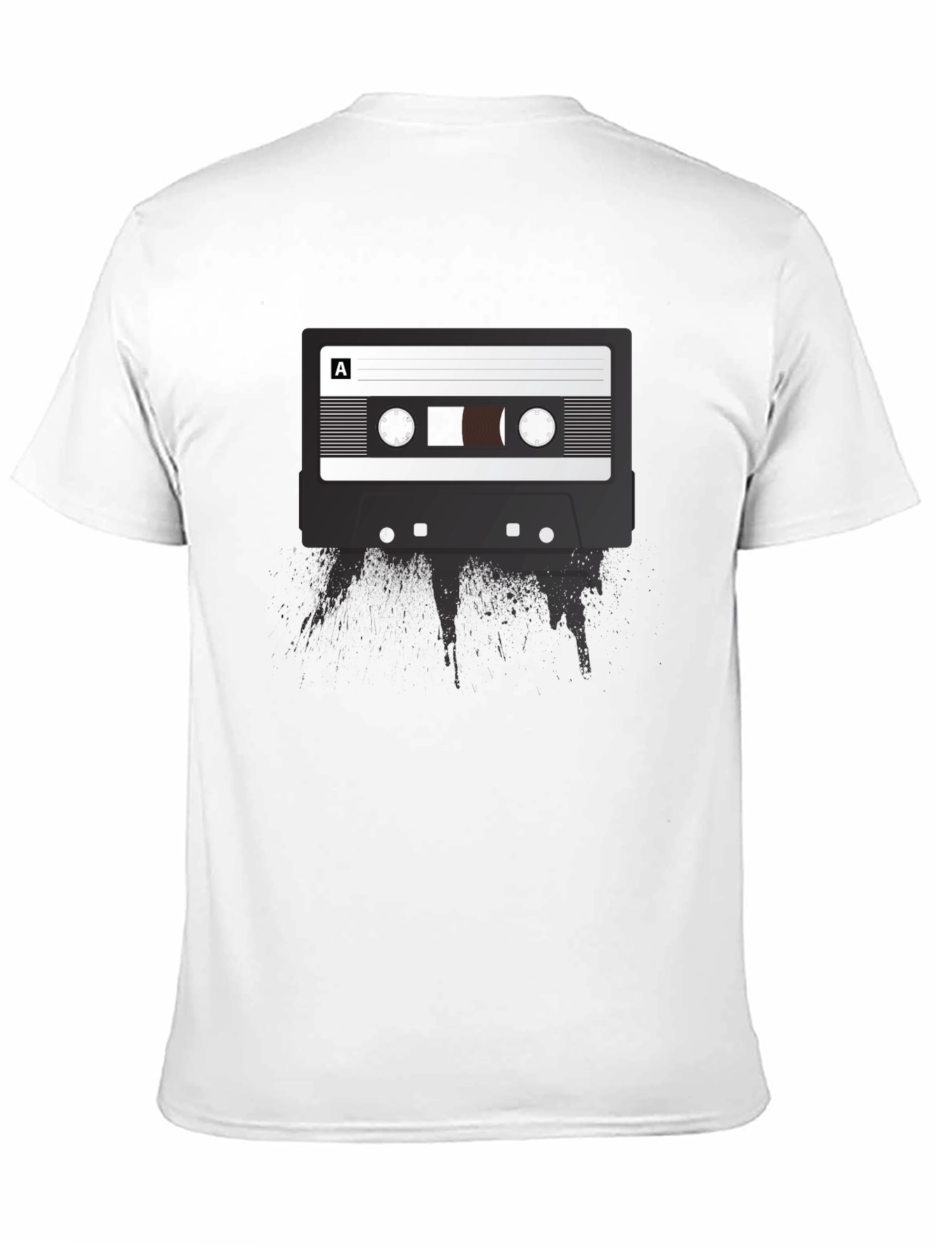 Retro Cassette Tape Graphic Tee - Music Lover Shirt