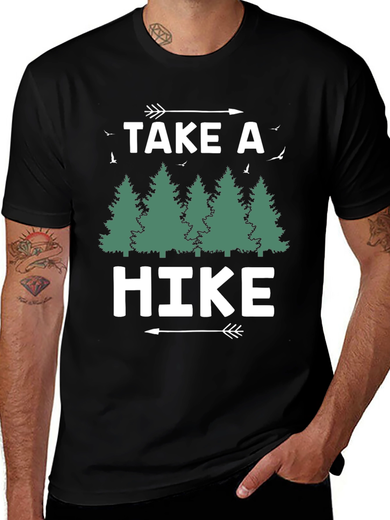 Take a Hike Graphic Tee - Nature Lovers Shirt