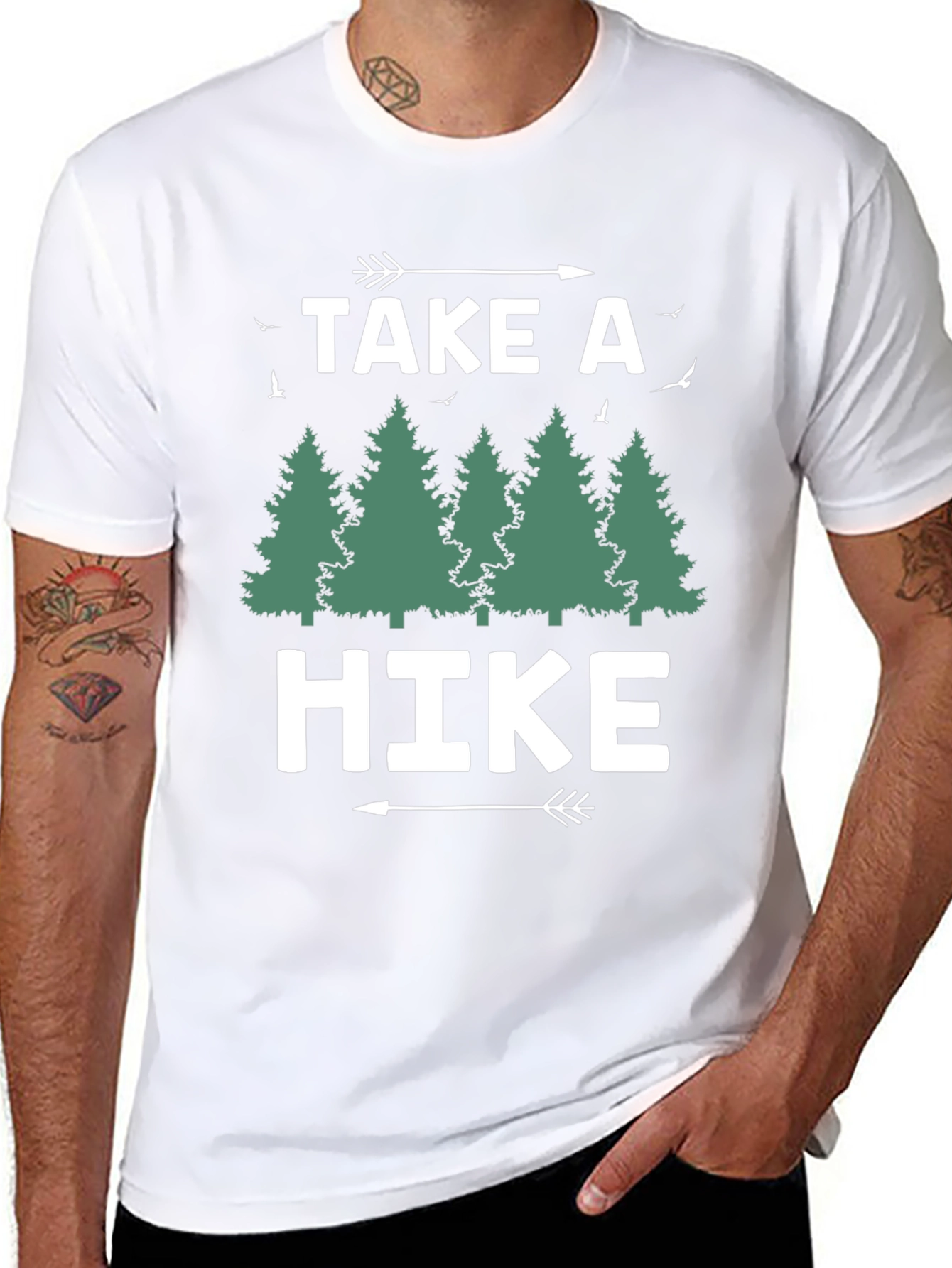 Take a Hike Graphic Tee - Nature Lovers Shirt