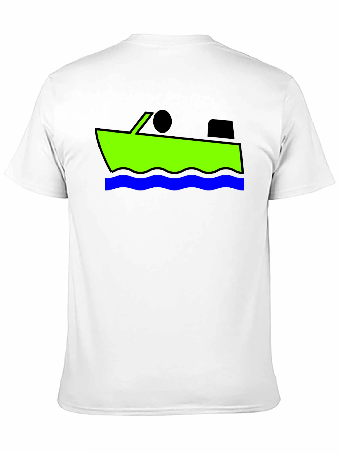 Boat Graphic T-Shirt - Fun & Unique Design
