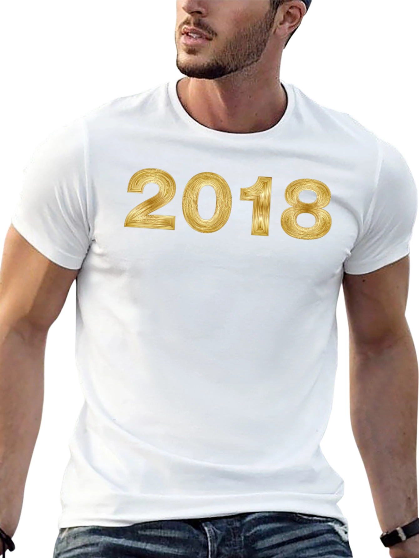 Golden 2018 Graphic Black T-Shirt