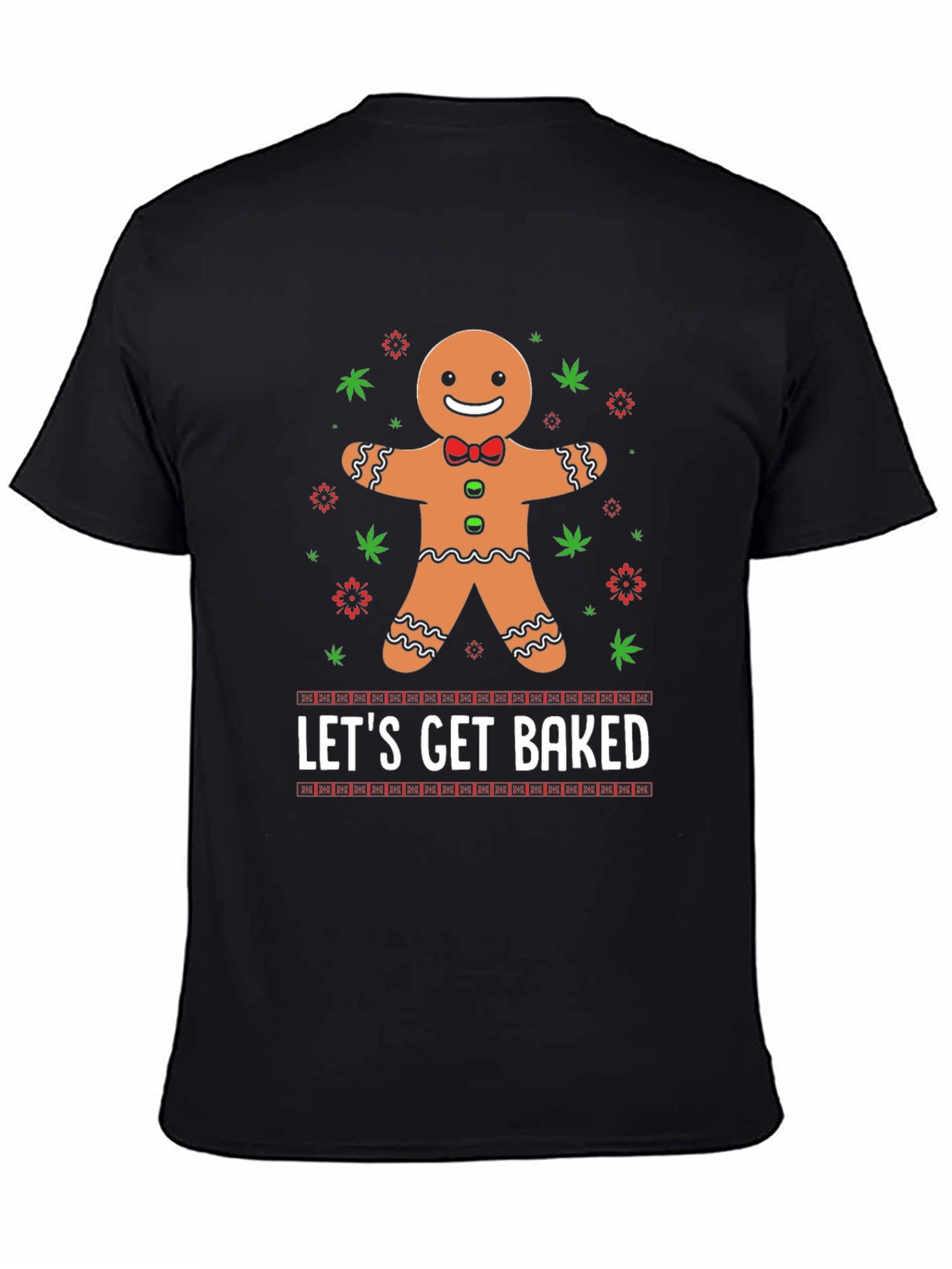 Lets Get Baked Gingerbread Man T-Shirt