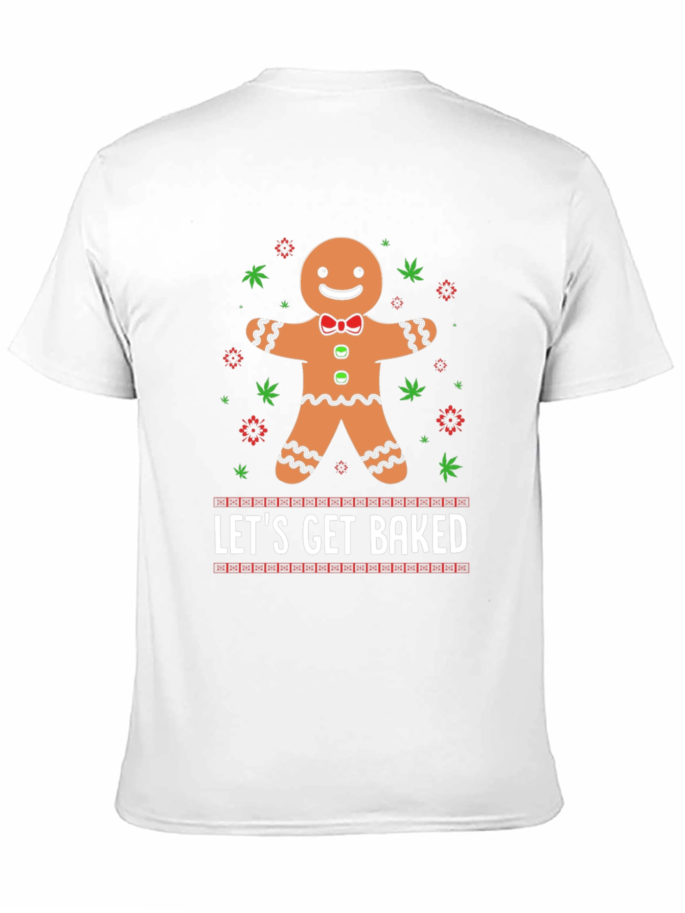 Lets Get Baked Gingerbread Man T-Shirt