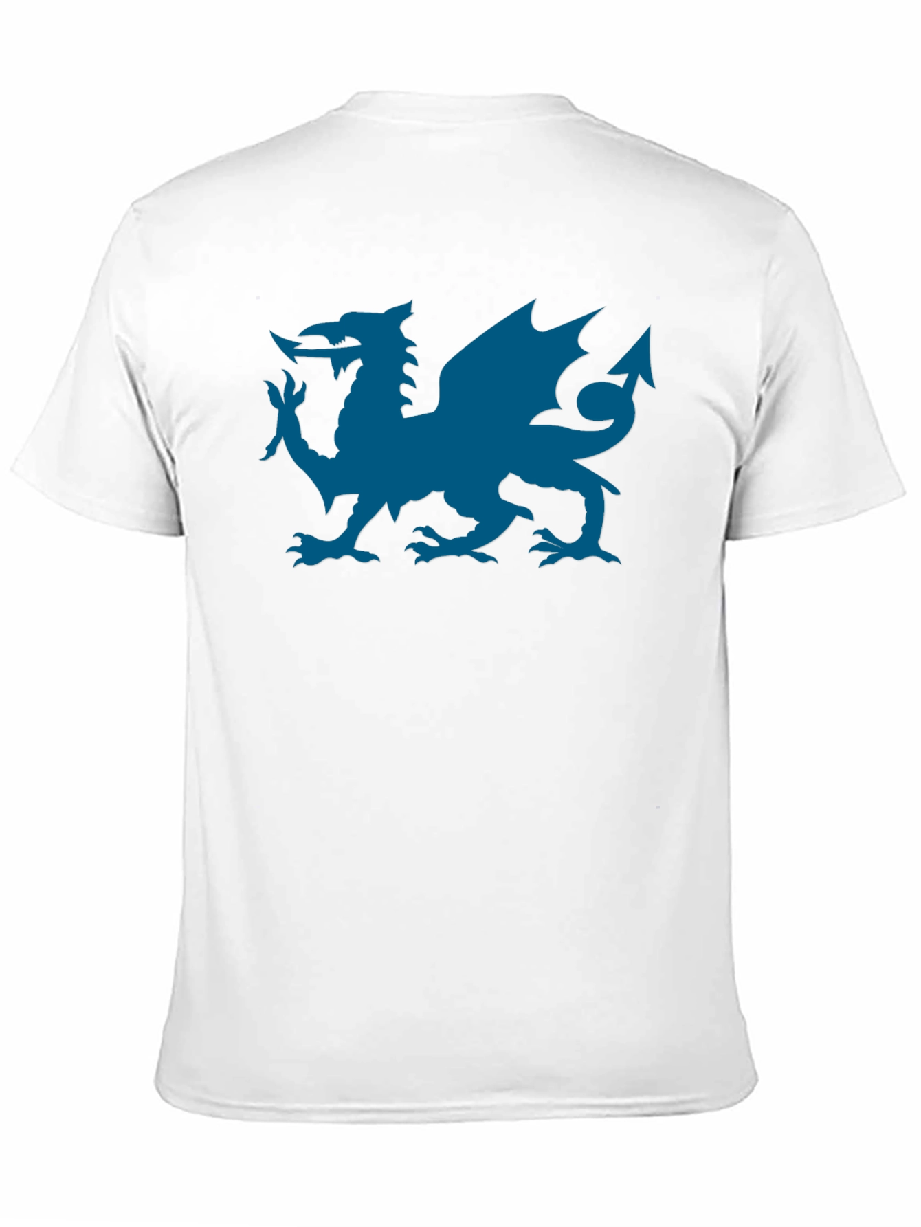 Welsh Dragon T-Shirt - Black