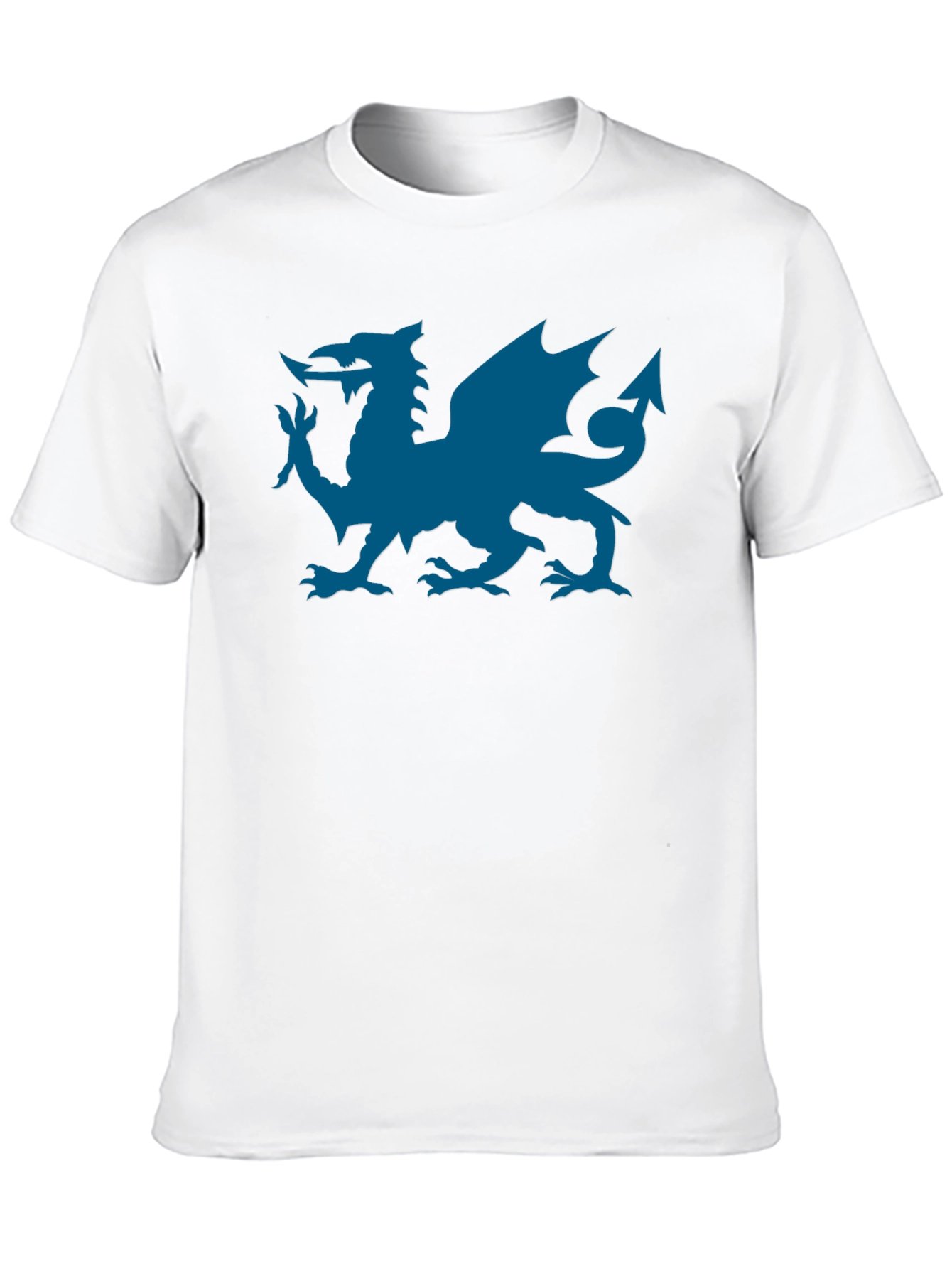 Welsh Dragon T-Shirt - Black