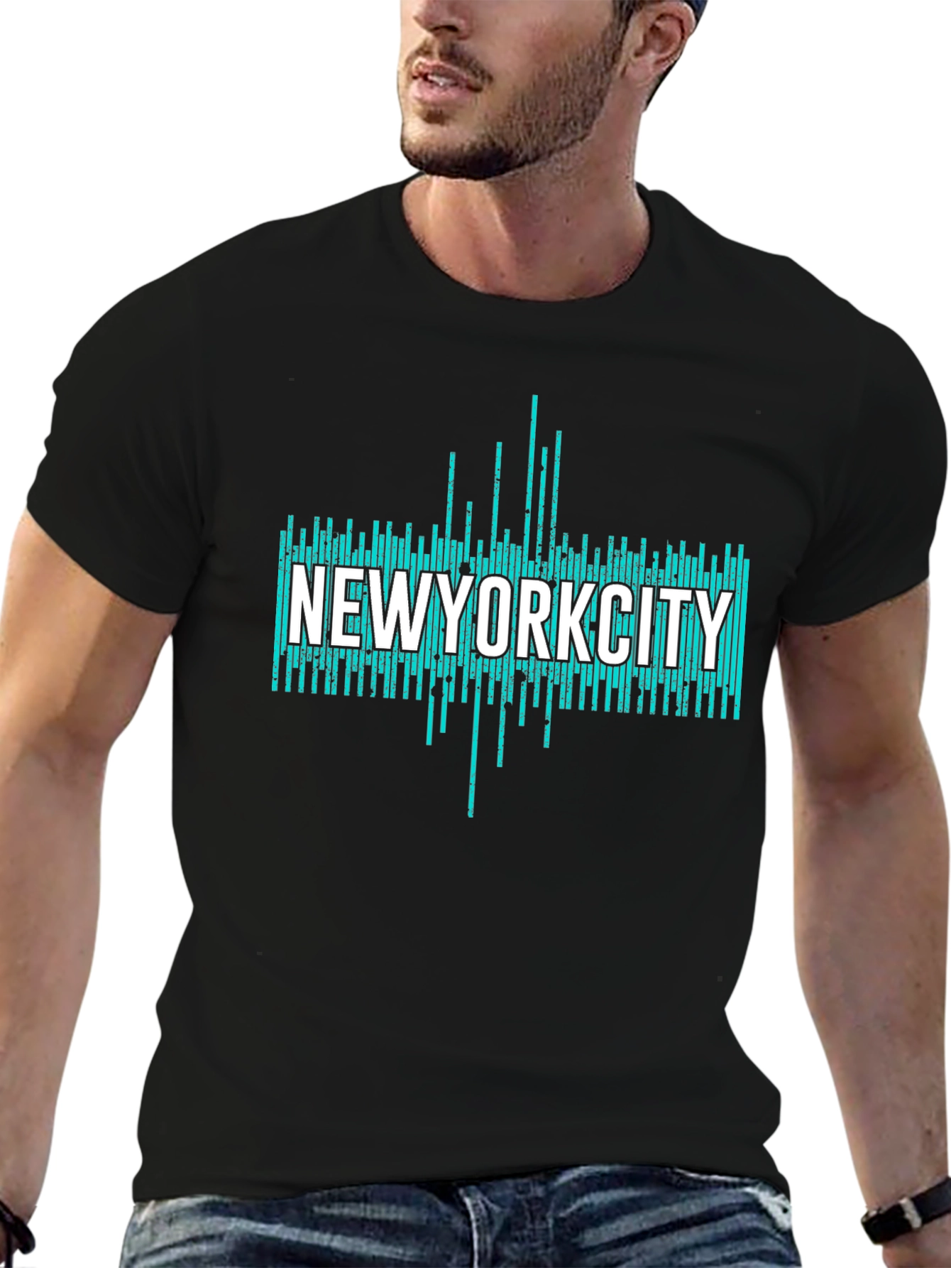 New York City Black Graphic T-Shirt