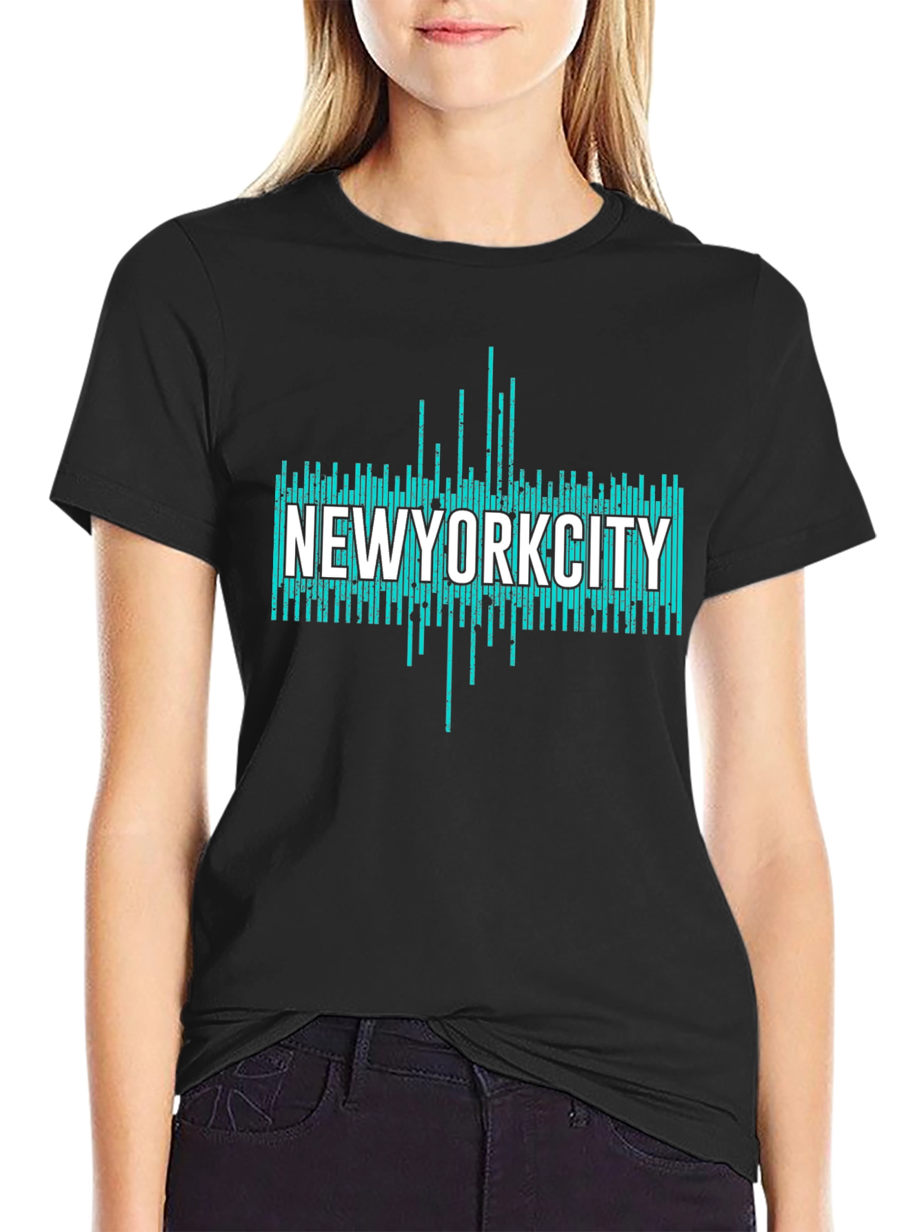 New York City Black Graphic T-Shirt