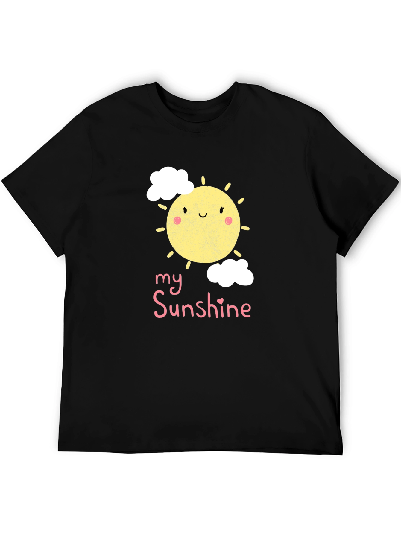 My Sunshine Graphic Tee - Mens Black T-Shirt