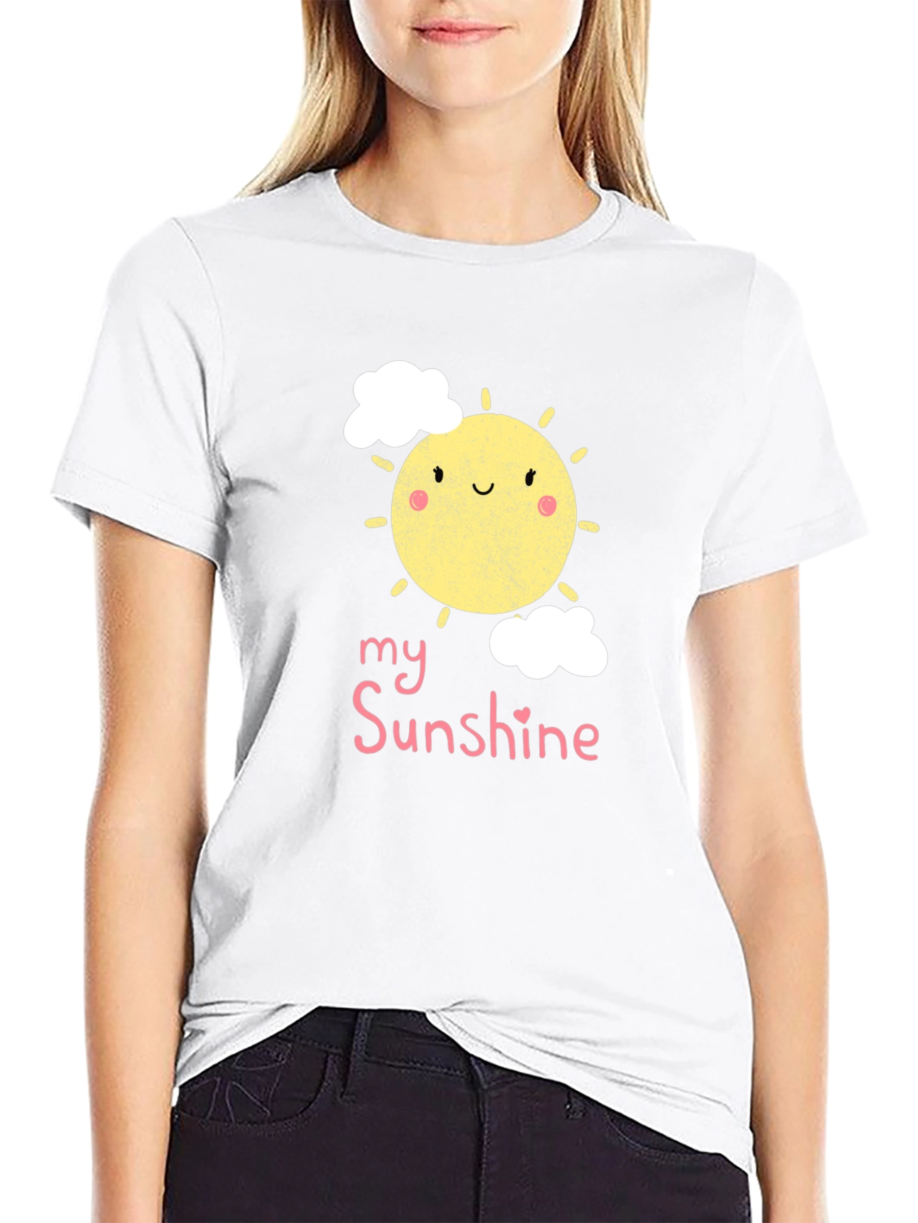 My Sunshine Graphic Tee - Mens Black T-Shirt