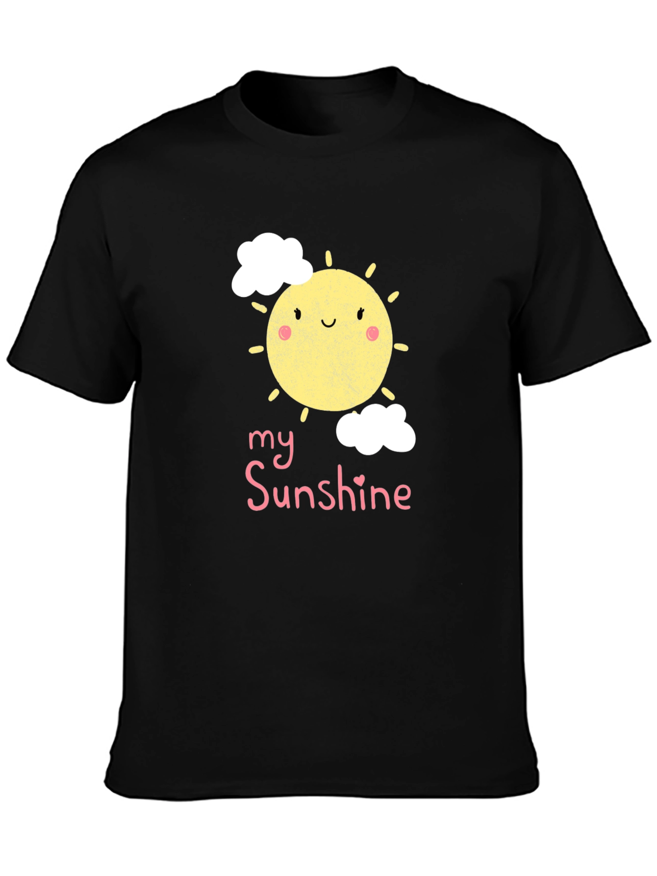 My Sunshine Graphic Tee - Mens Black T-Shirt