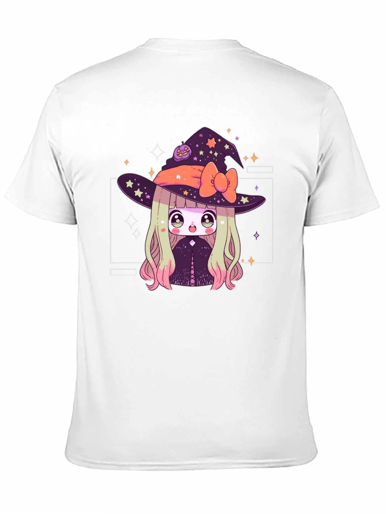 Kawaii Witch Halloween T-Shirt - Cute Anime Style