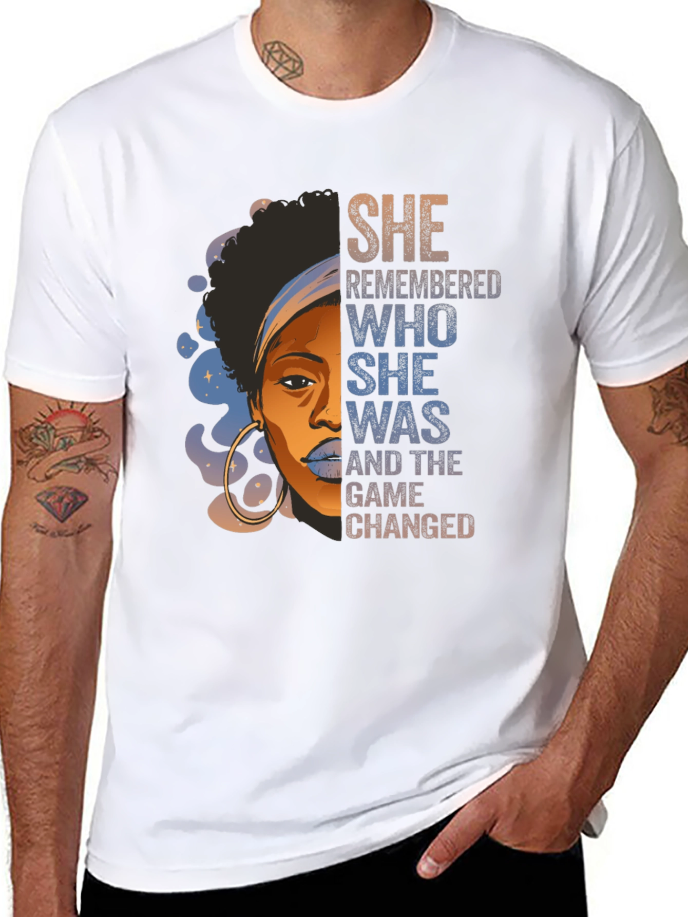 Empowered Woman T-Shirt: She Remembered Who She Was
