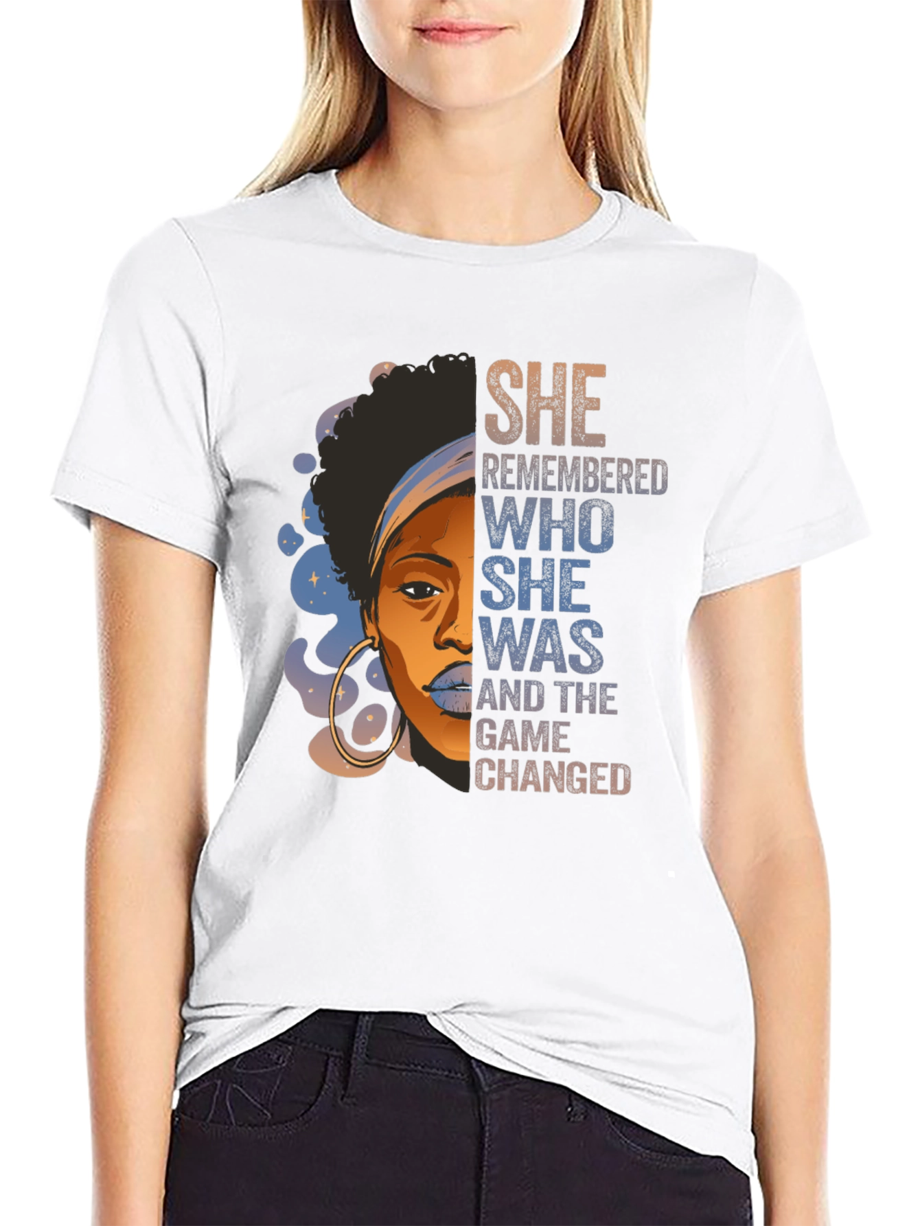 Empowered Woman T-Shirt: She Remembered Who She Was