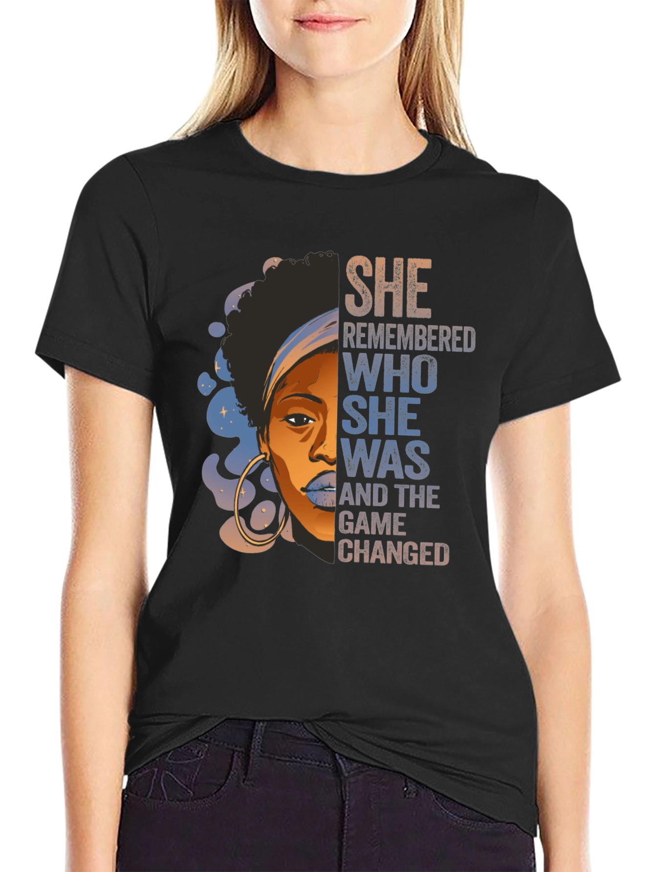 Empowered Woman T-Shirt: She Remembered Who She Was
