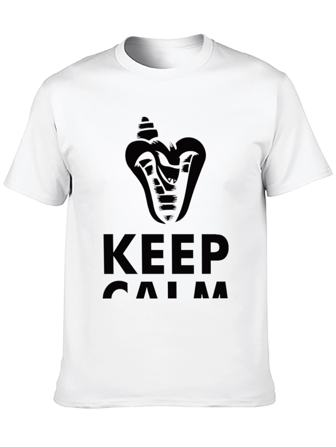 Keep Calm Cobra T-Shirt - Stylish and Comfortable