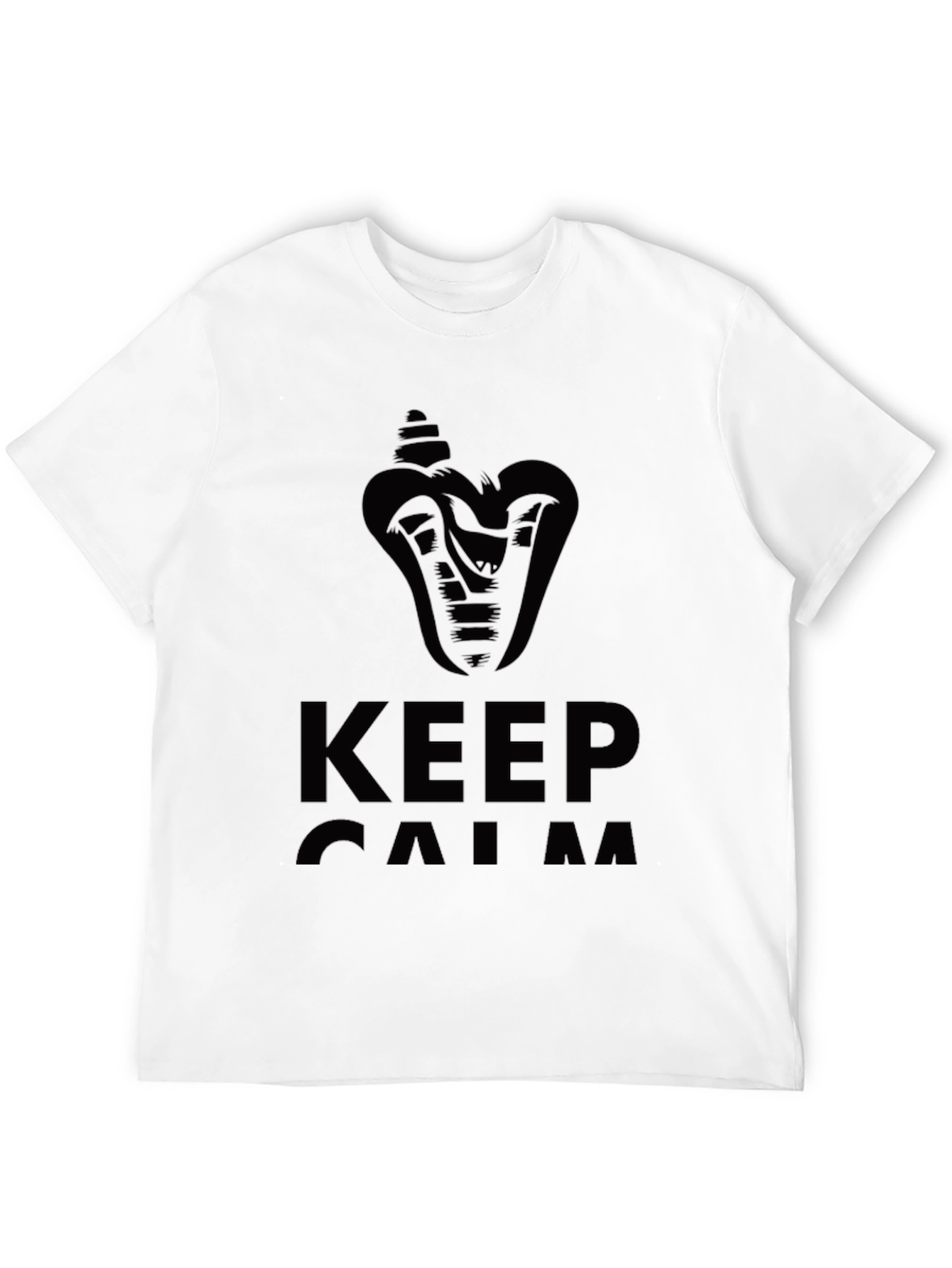 Keep Calm Cobra T-Shirt - Stylish and Comfortable