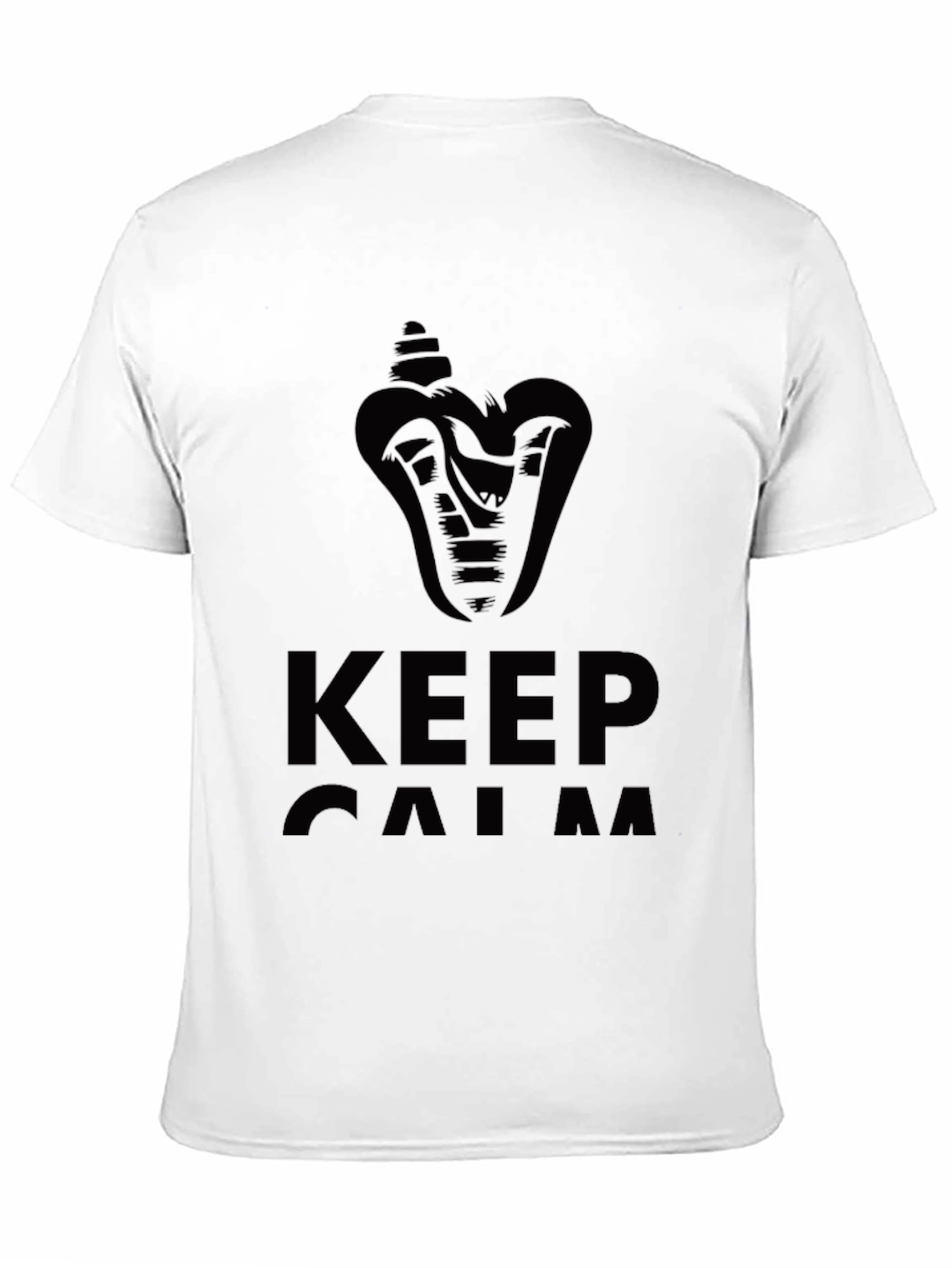 Keep Calm Cobra T-Shirt - Stylish and Comfortable