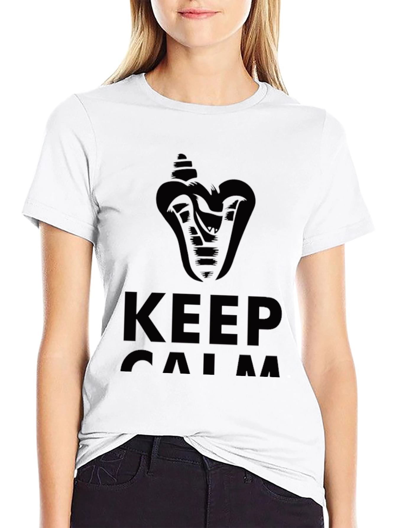 Keep Calm Cobra T-Shirt - Stylish and Comfortable