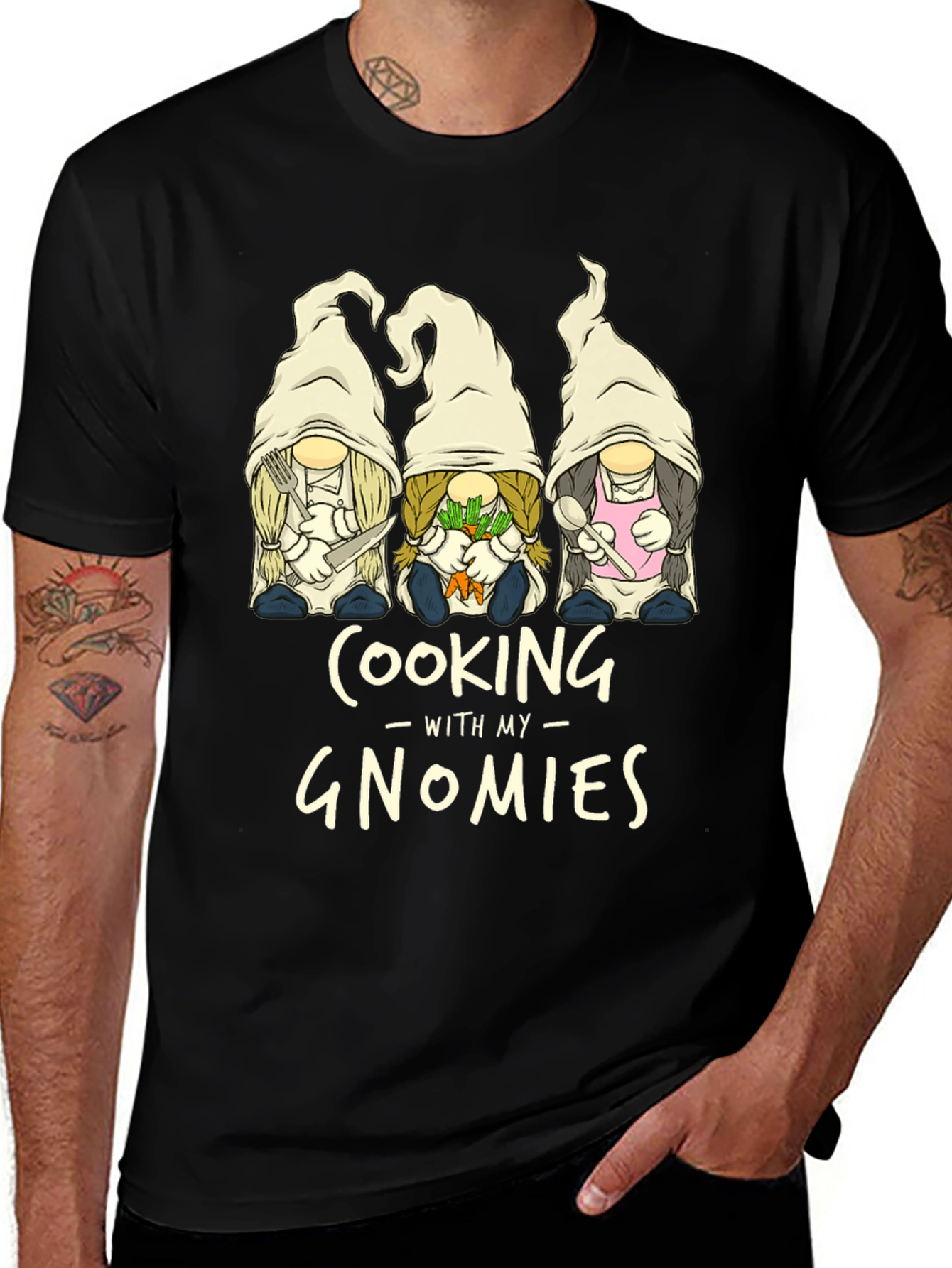 Cooking with My Gnomies T-Shirt