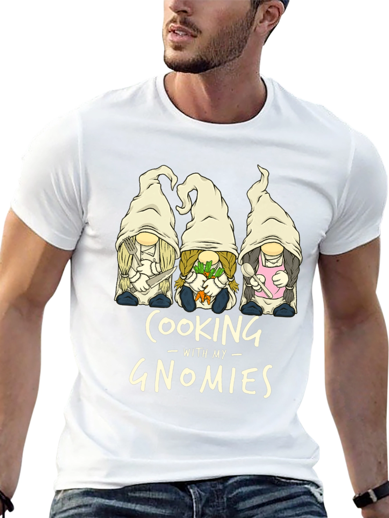 Cooking with My Gnomies T-Shirt