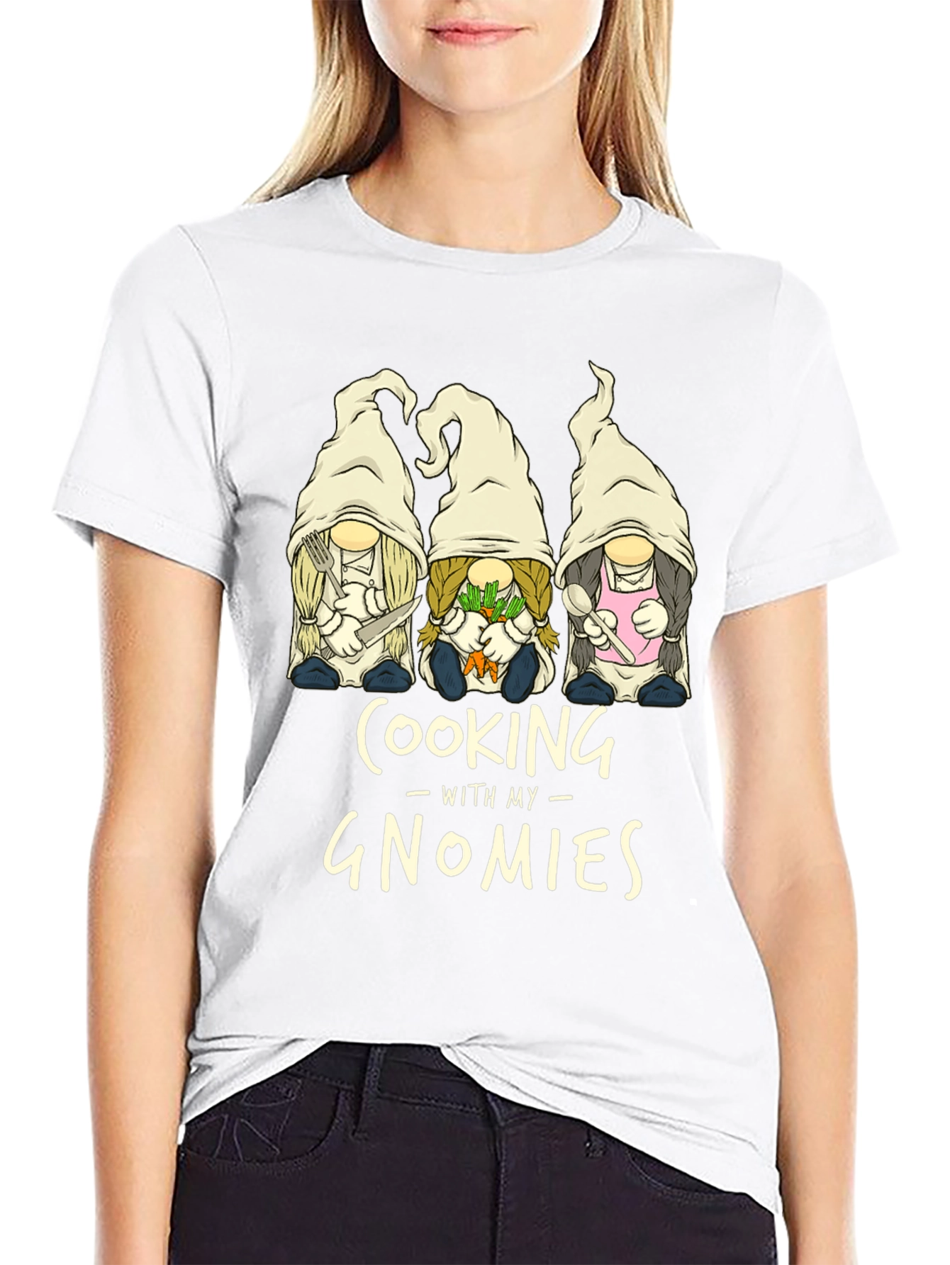 Cooking with My Gnomies T-Shirt