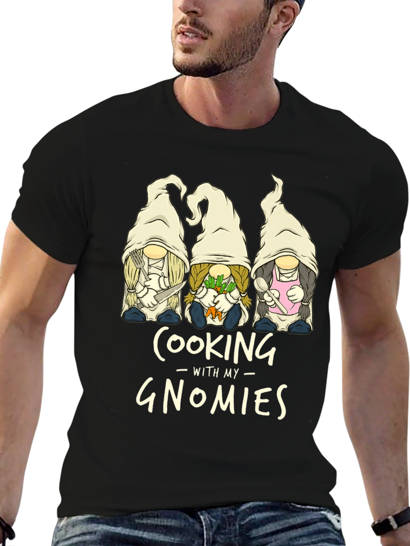 Cooking with My Gnomies T-Shirt