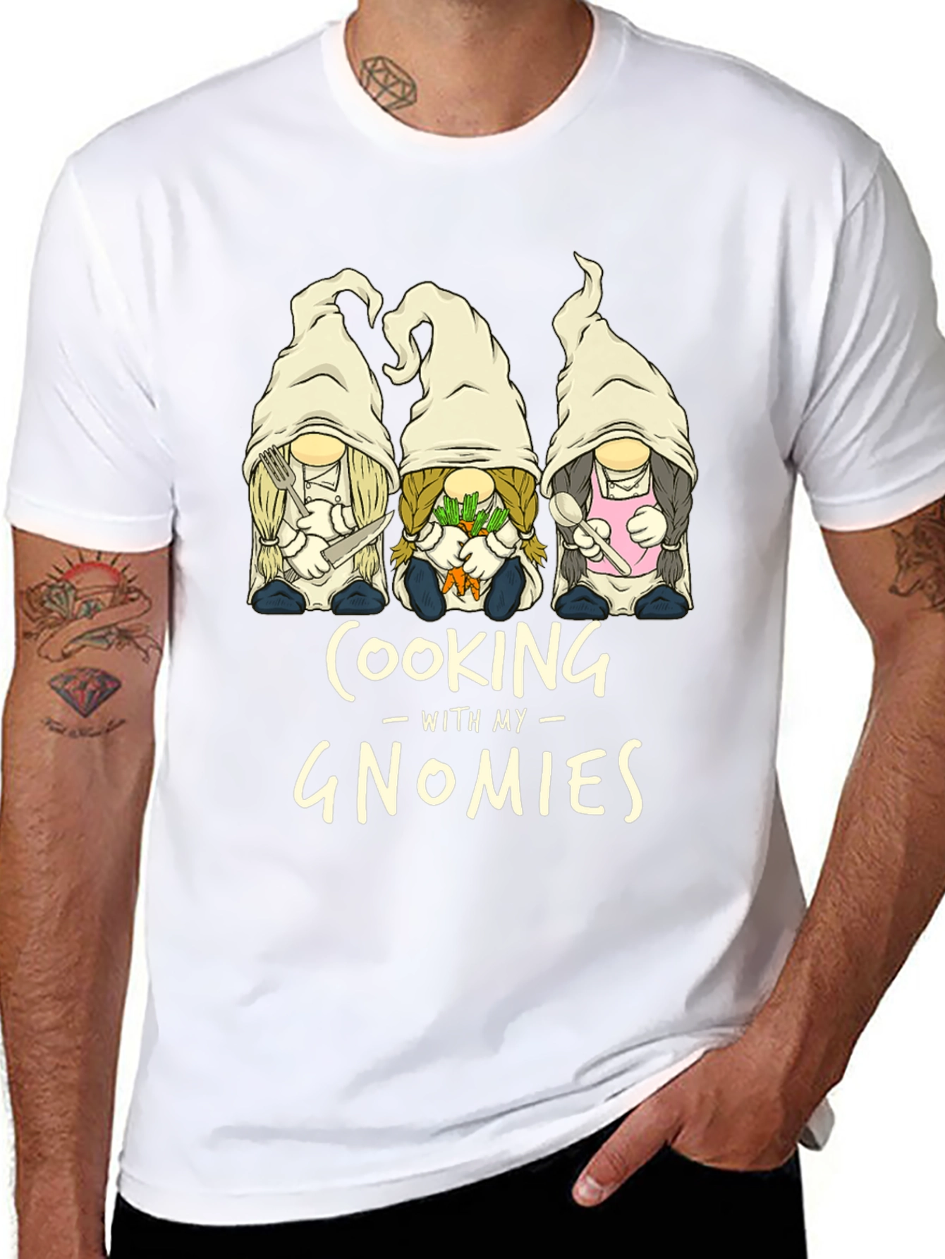 Cooking with My Gnomies T-Shirt