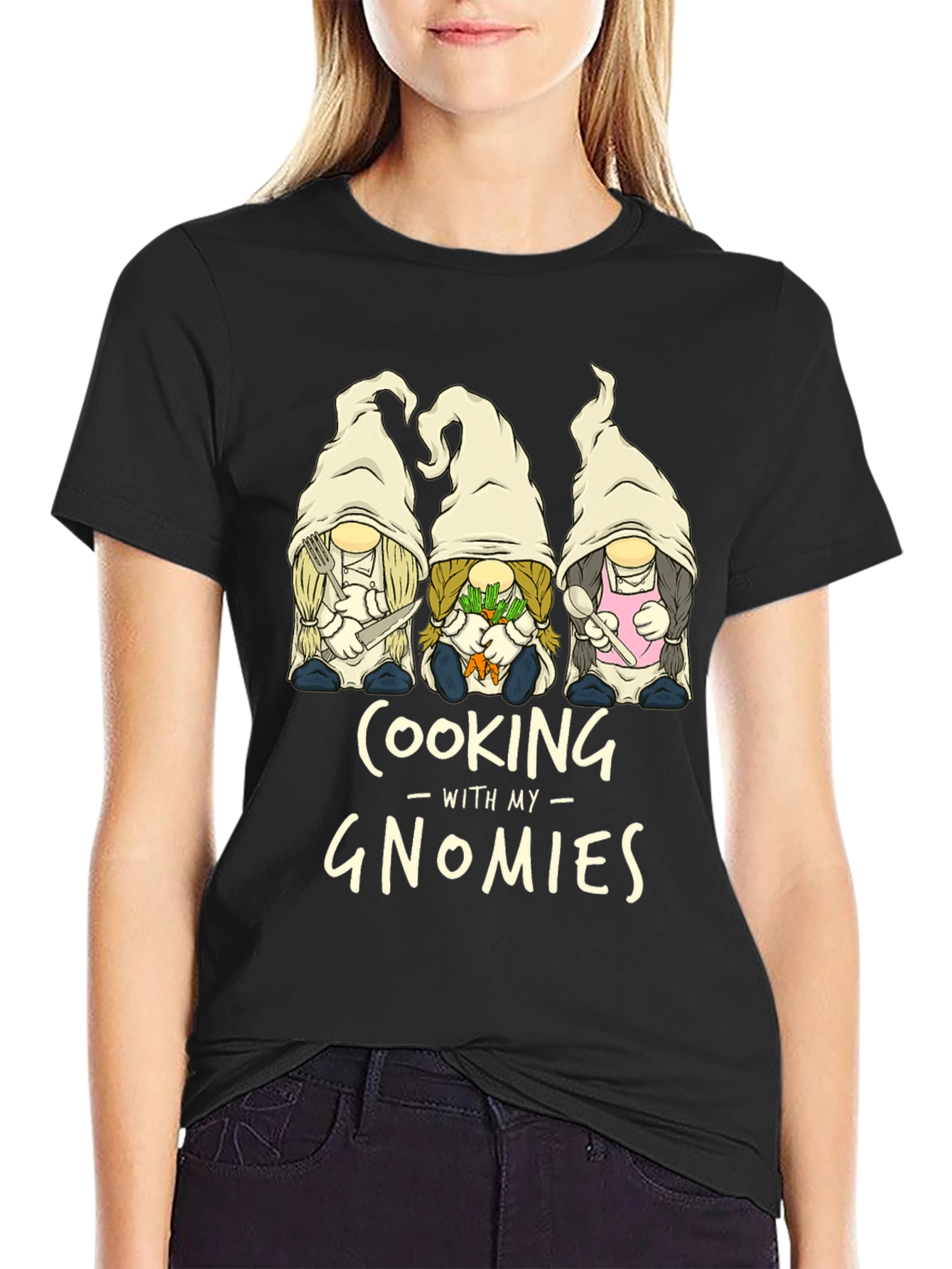 Cooking with My Gnomies T-Shirt