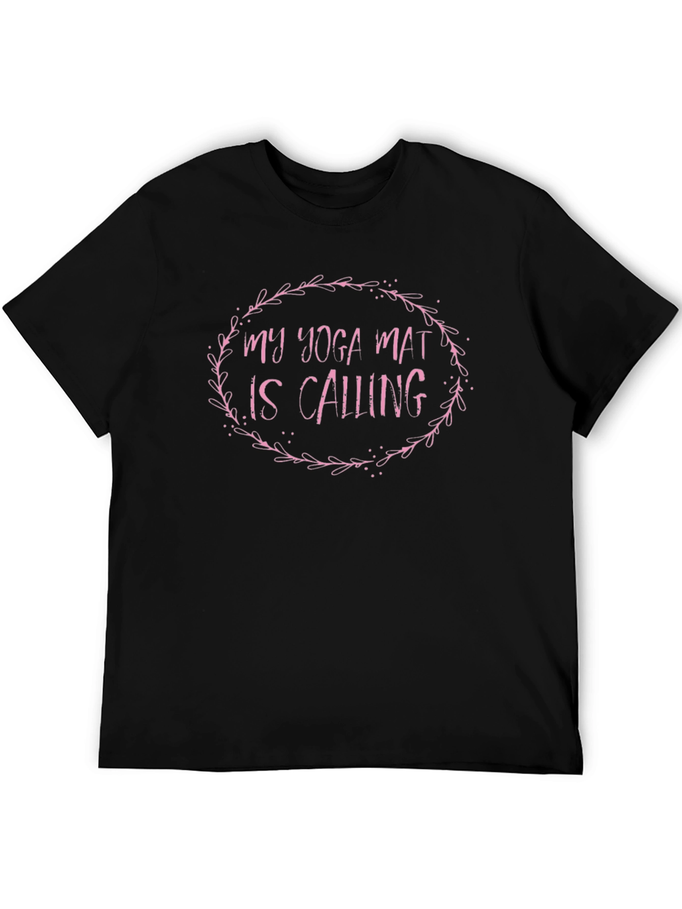 Yoga Mat Calling T-Shirt - Soft Cotton Fitness Tee