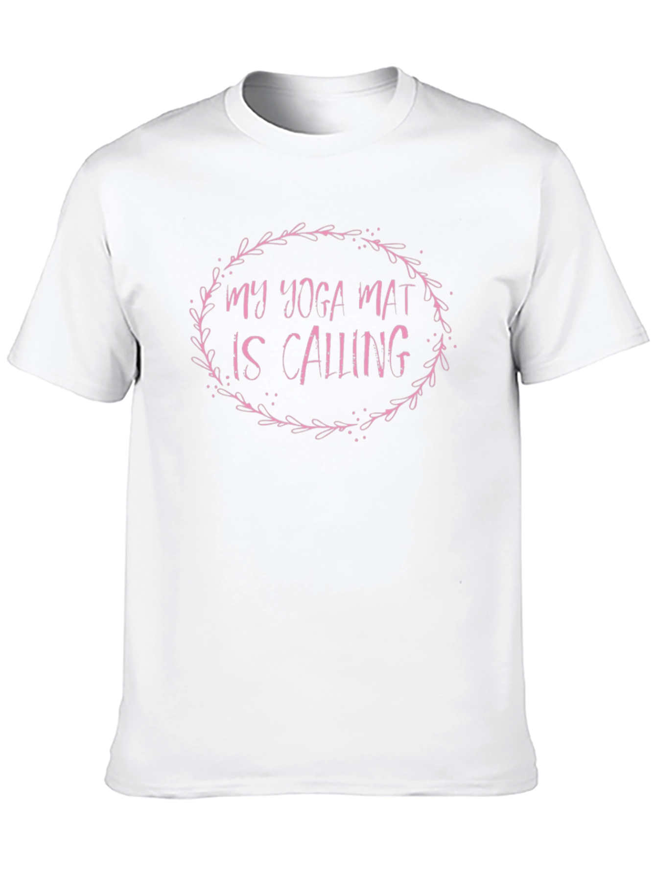 Yoga Mat Calling T-Shirt - Soft Cotton Fitness Tee