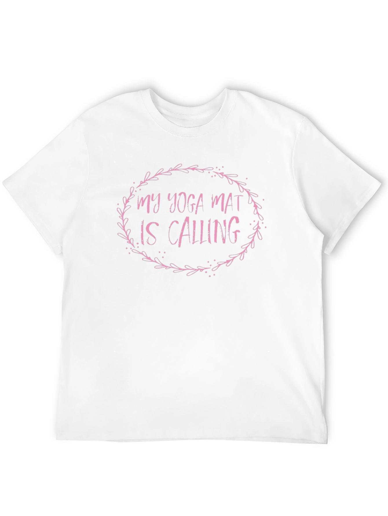 Yoga Mat Calling T-Shirt - Soft Cotton Fitness Tee