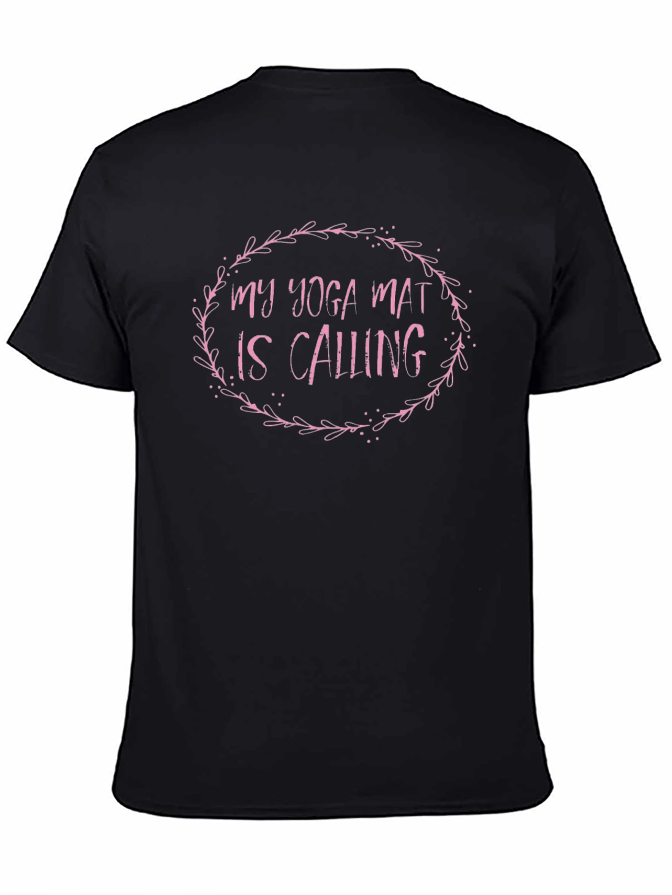 Yoga Mat Calling T-Shirt - Soft Cotton Fitness Tee
