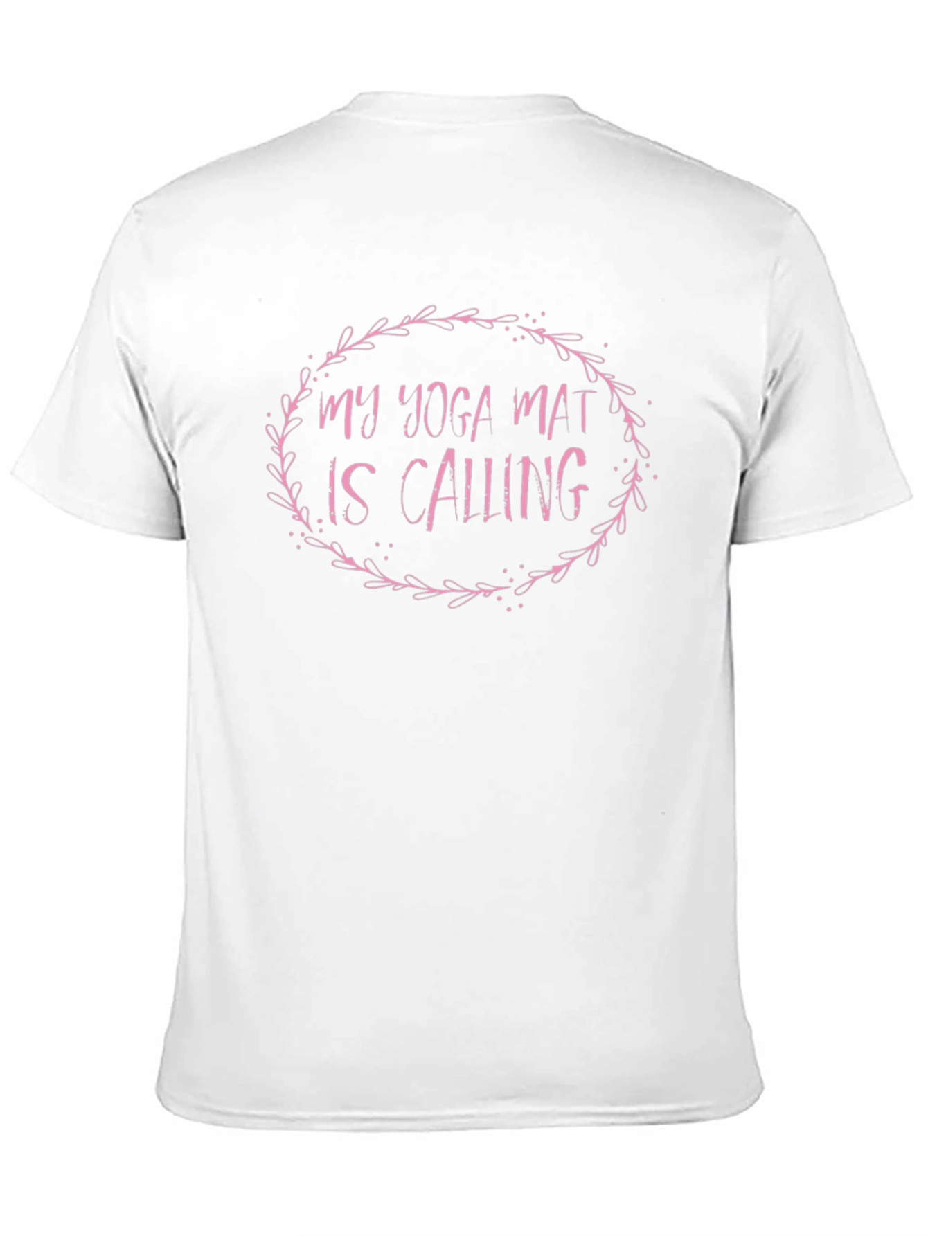 Yoga Mat Calling T-Shirt - Soft Cotton Fitness Tee