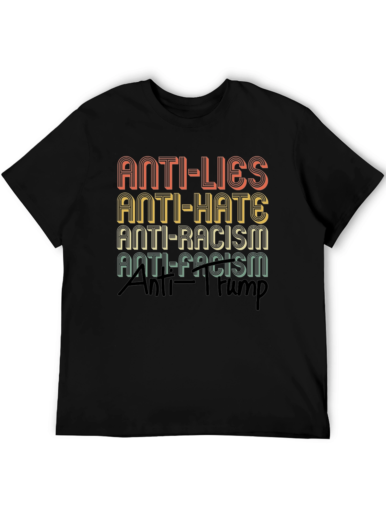Anti-Lies Anti-Hate Graphic T-Shirt