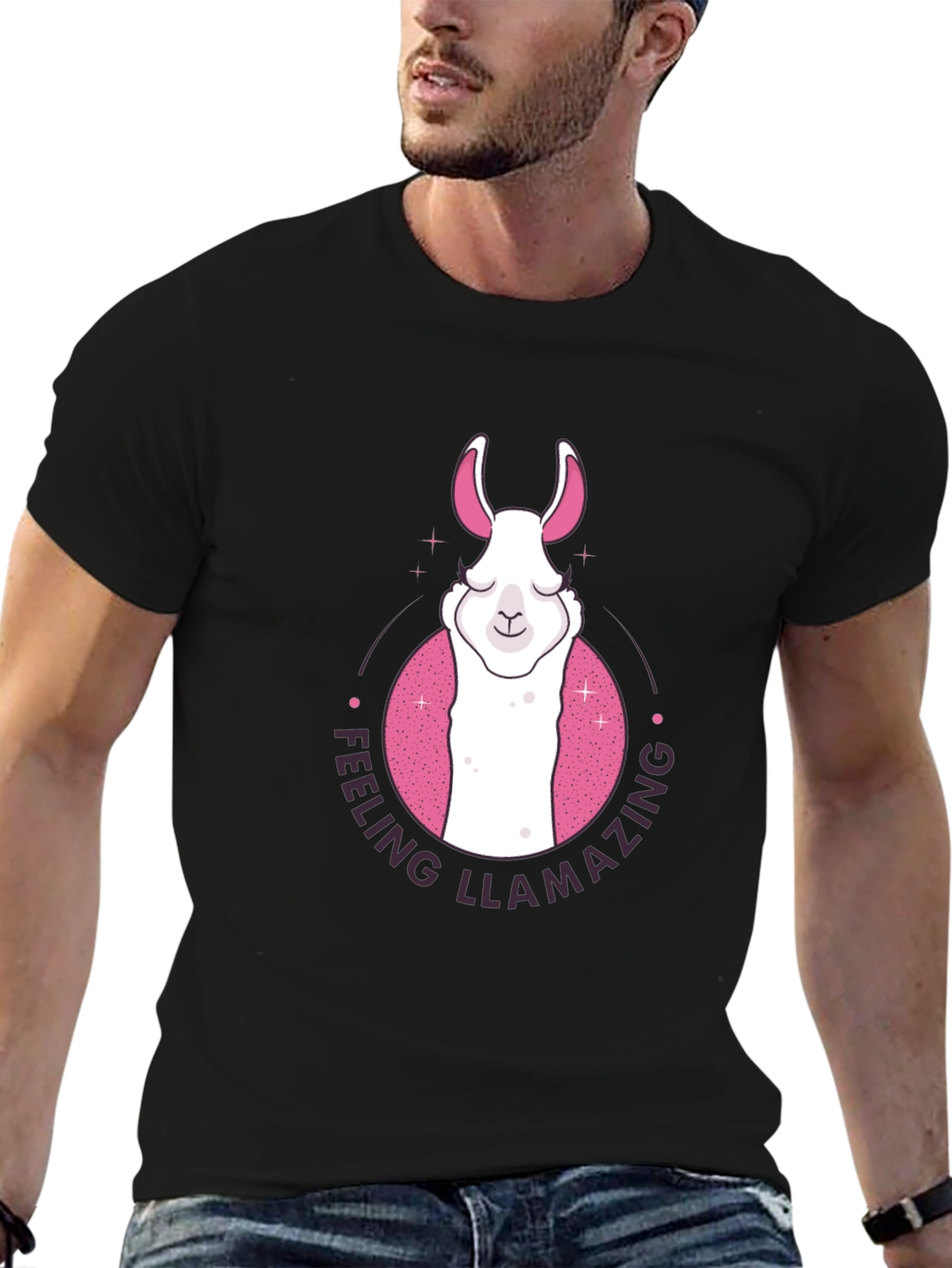 Feeling Llamazing T-Shirt - Cute Llama Design