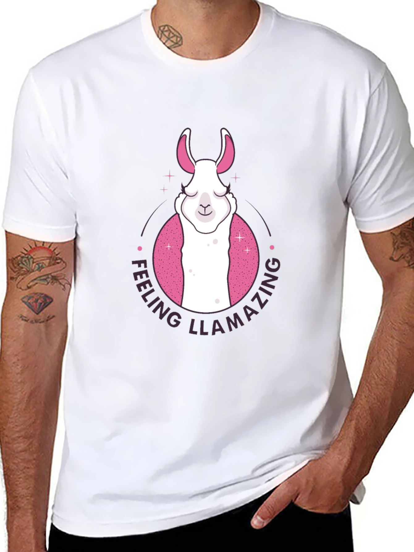 Feeling Llamazing T-Shirt - Cute Llama Design