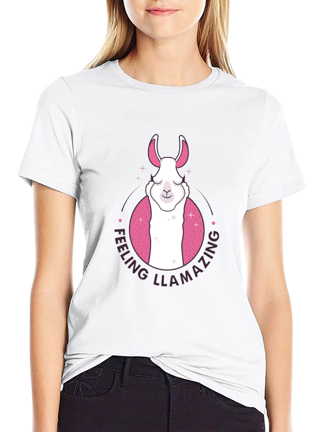 Feeling Llamazing T-Shirt - Cute Llama Design