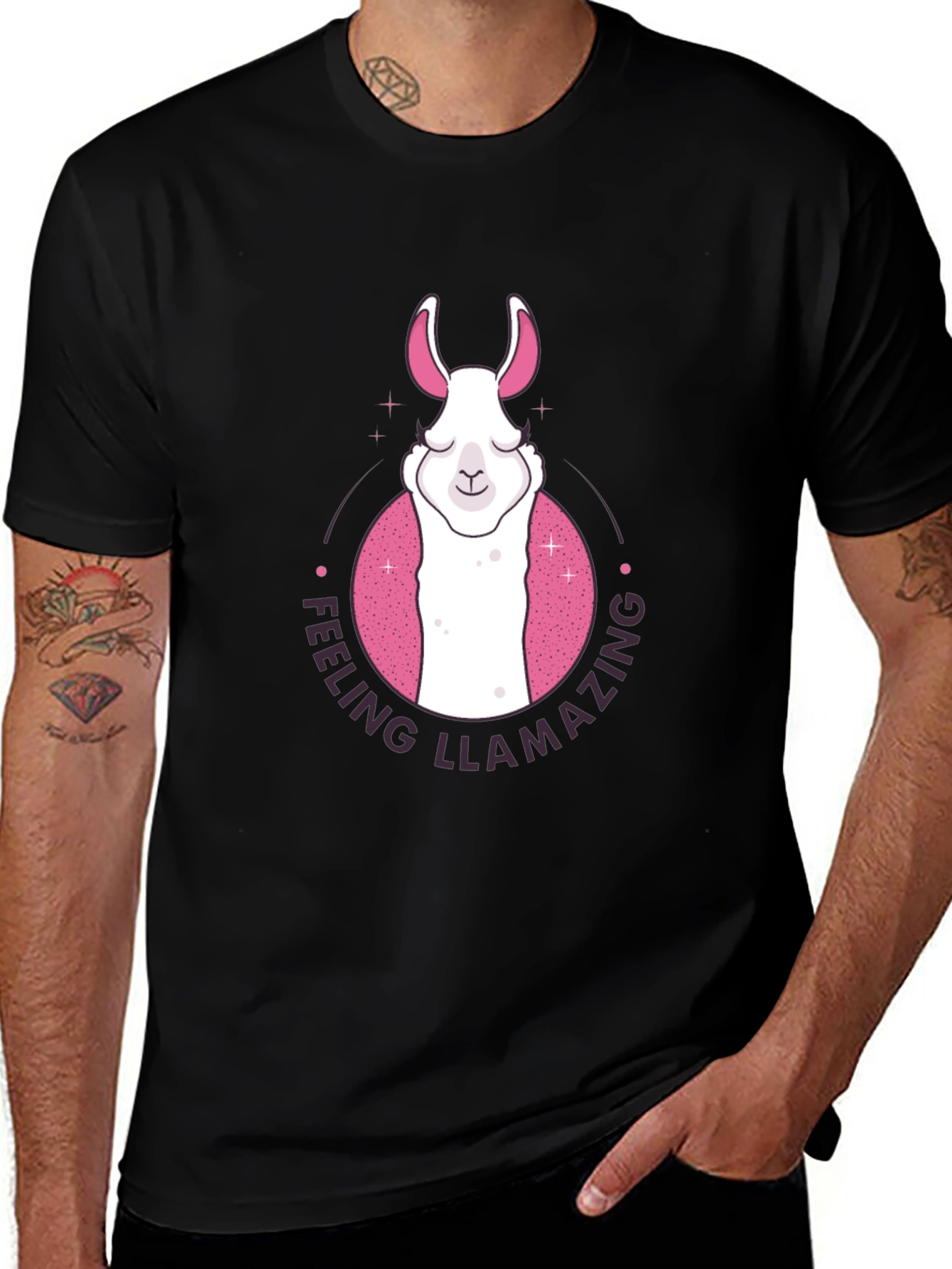 Feeling Llamazing T-Shirt - Cute Llama Design