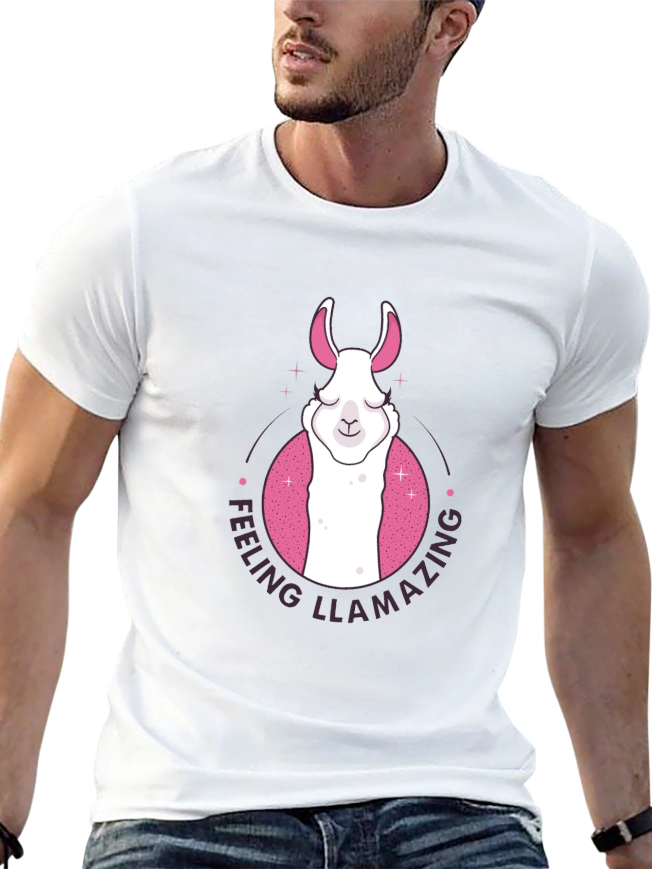 Feeling Llamazing T-Shirt - Cute Llama Design