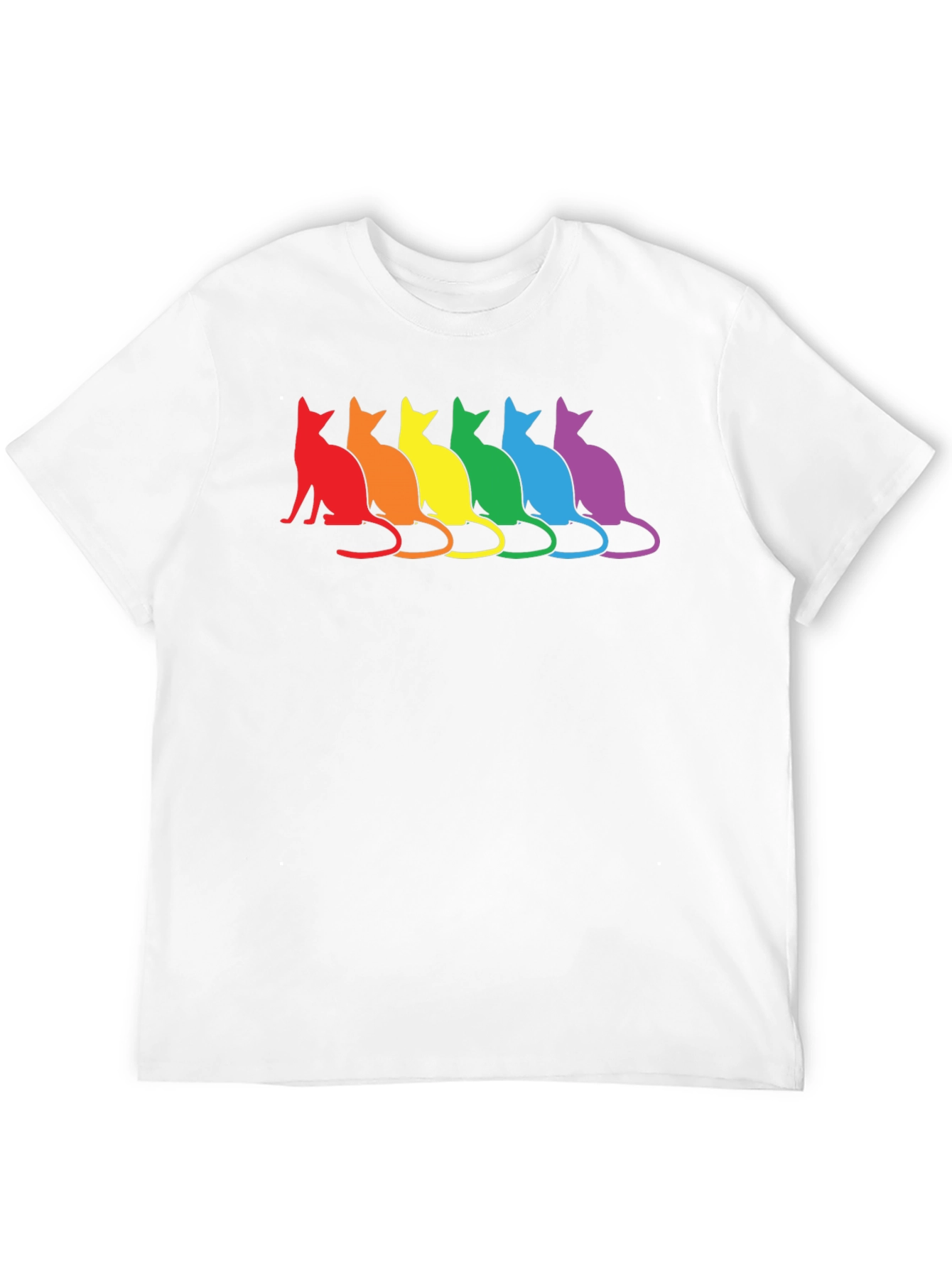 Rainbow Cat T-Shirt - Pride Cats Tee