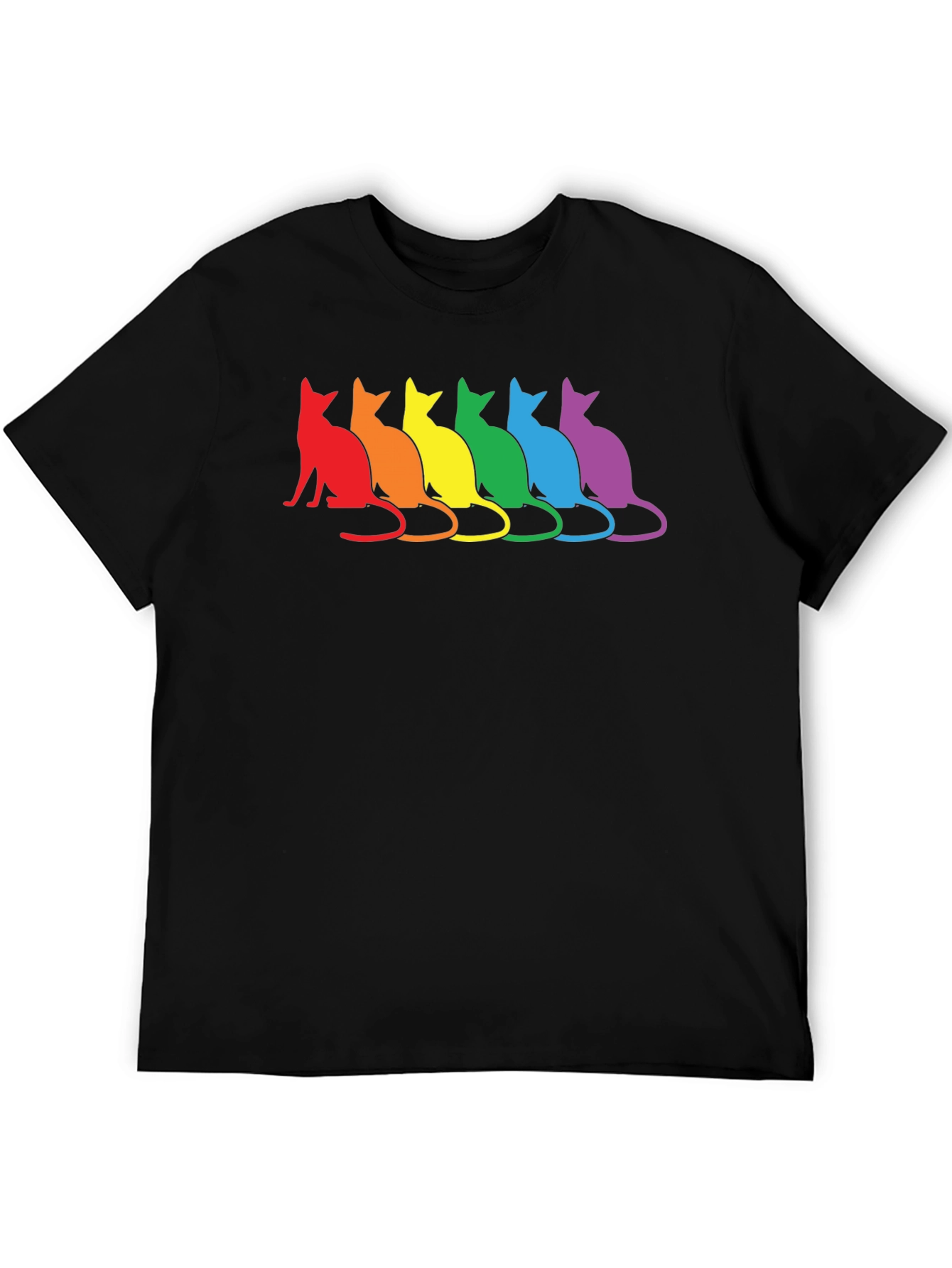 Rainbow Cat T-Shirt - Pride Cats Tee