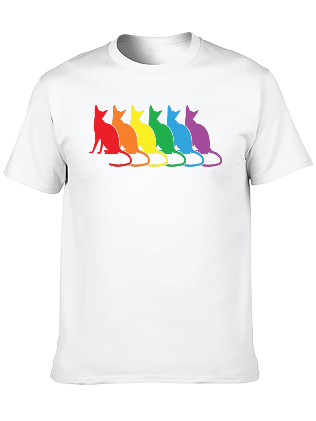 Rainbow Cat T-Shirt - Pride Cats Tee