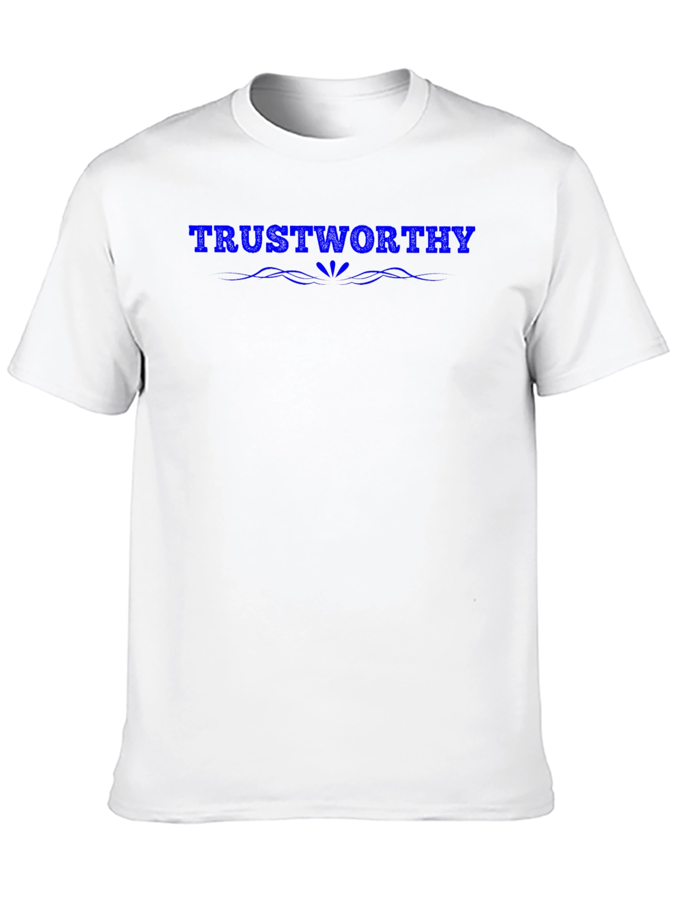 Trustworthy Black Graphic T-Shirt