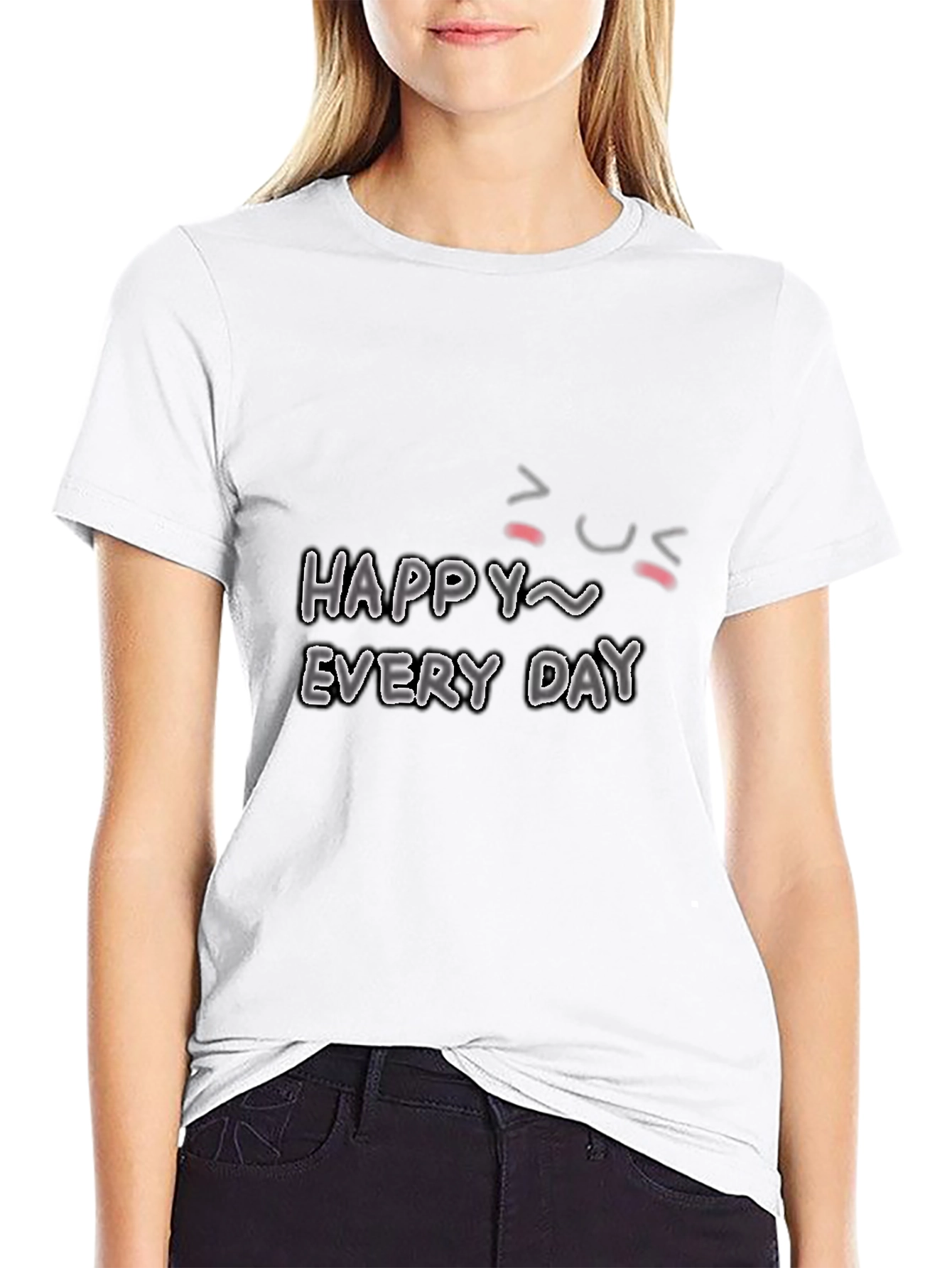 Happy Every Day Graphic T-Shirt