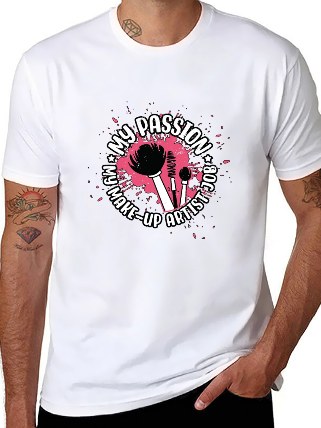 Makeup Artist Passion T-Shirt - Stylish Graphic Tee