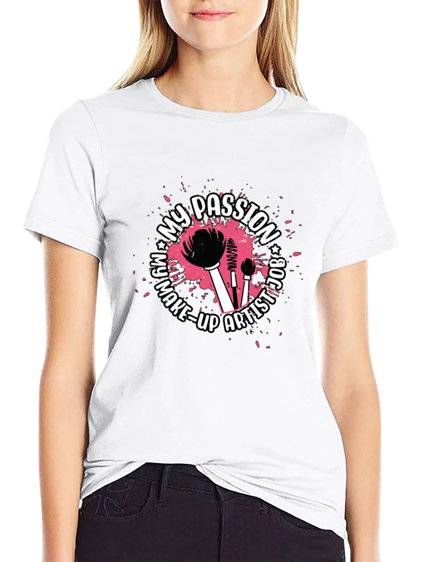 Makeup Artist Passion T-Shirt - Stylish Graphic Tee