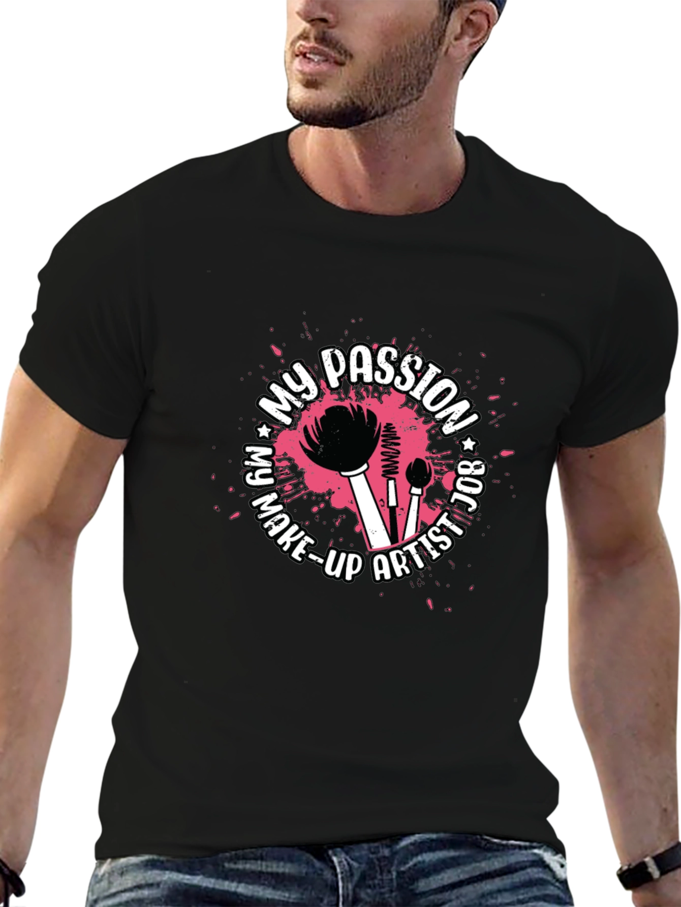 Makeup Artist Passion T-Shirt - Stylish Graphic Tee