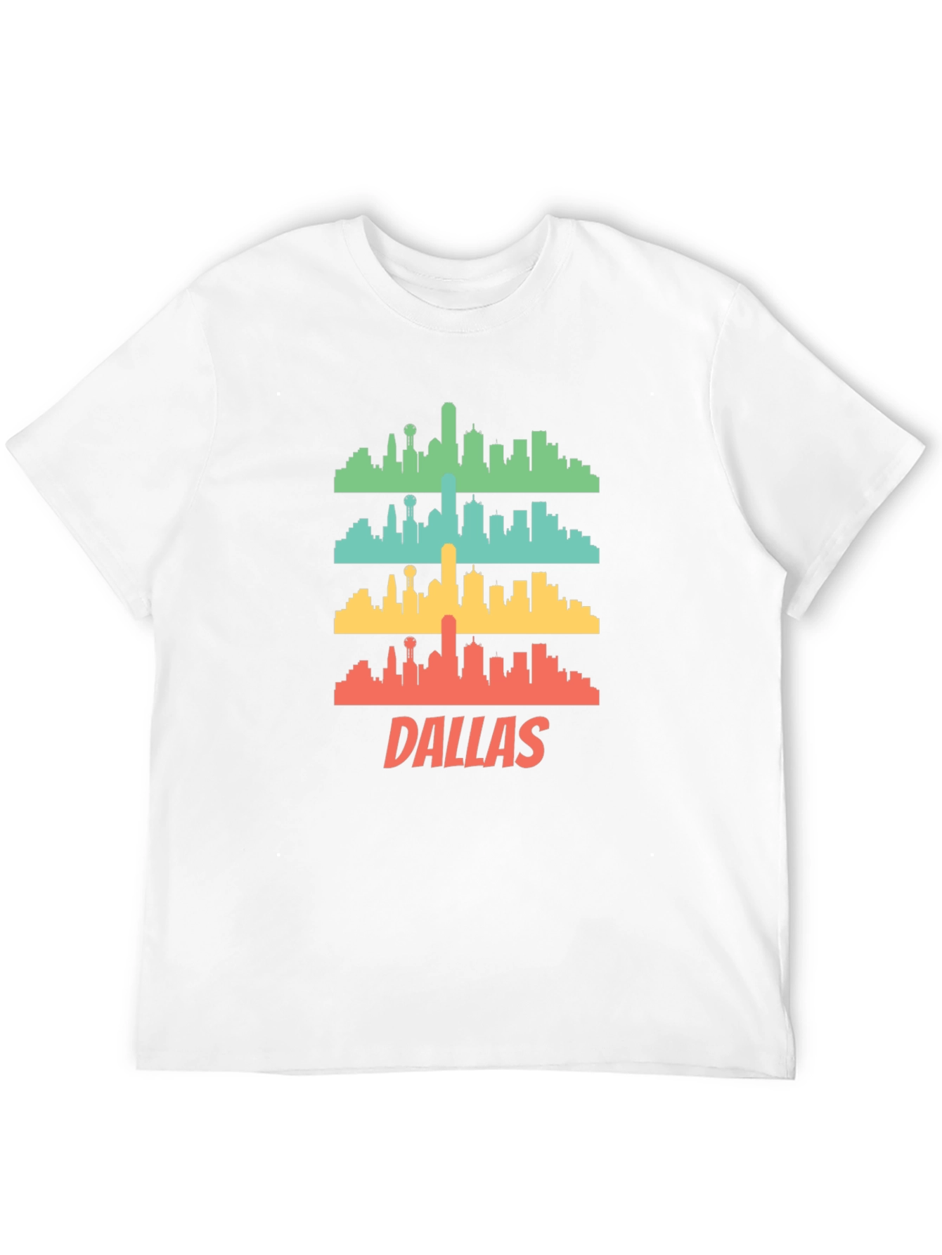 Dallas Skyline Graphic T-Shirt