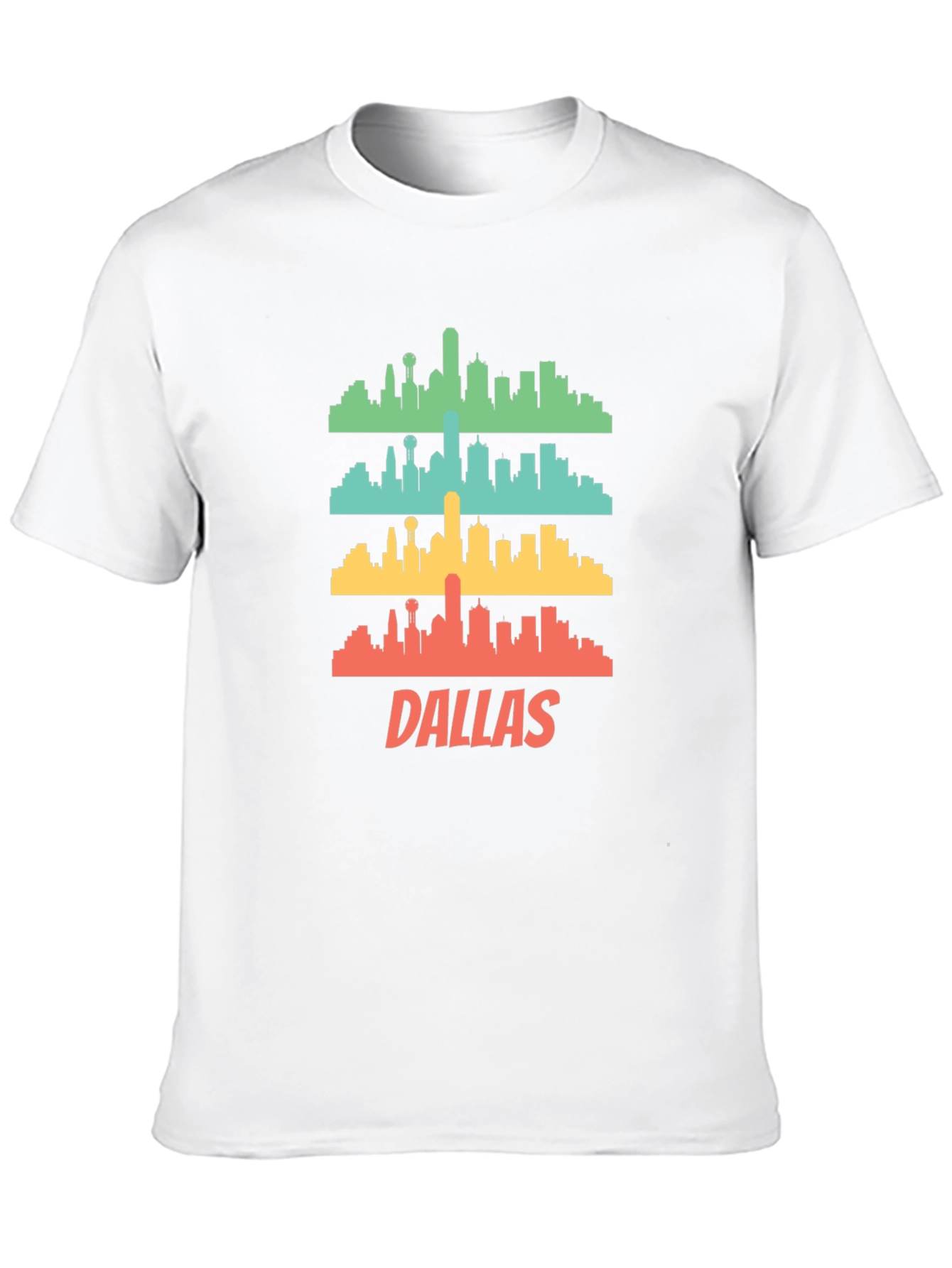 Dallas Skyline Graphic T-Shirt